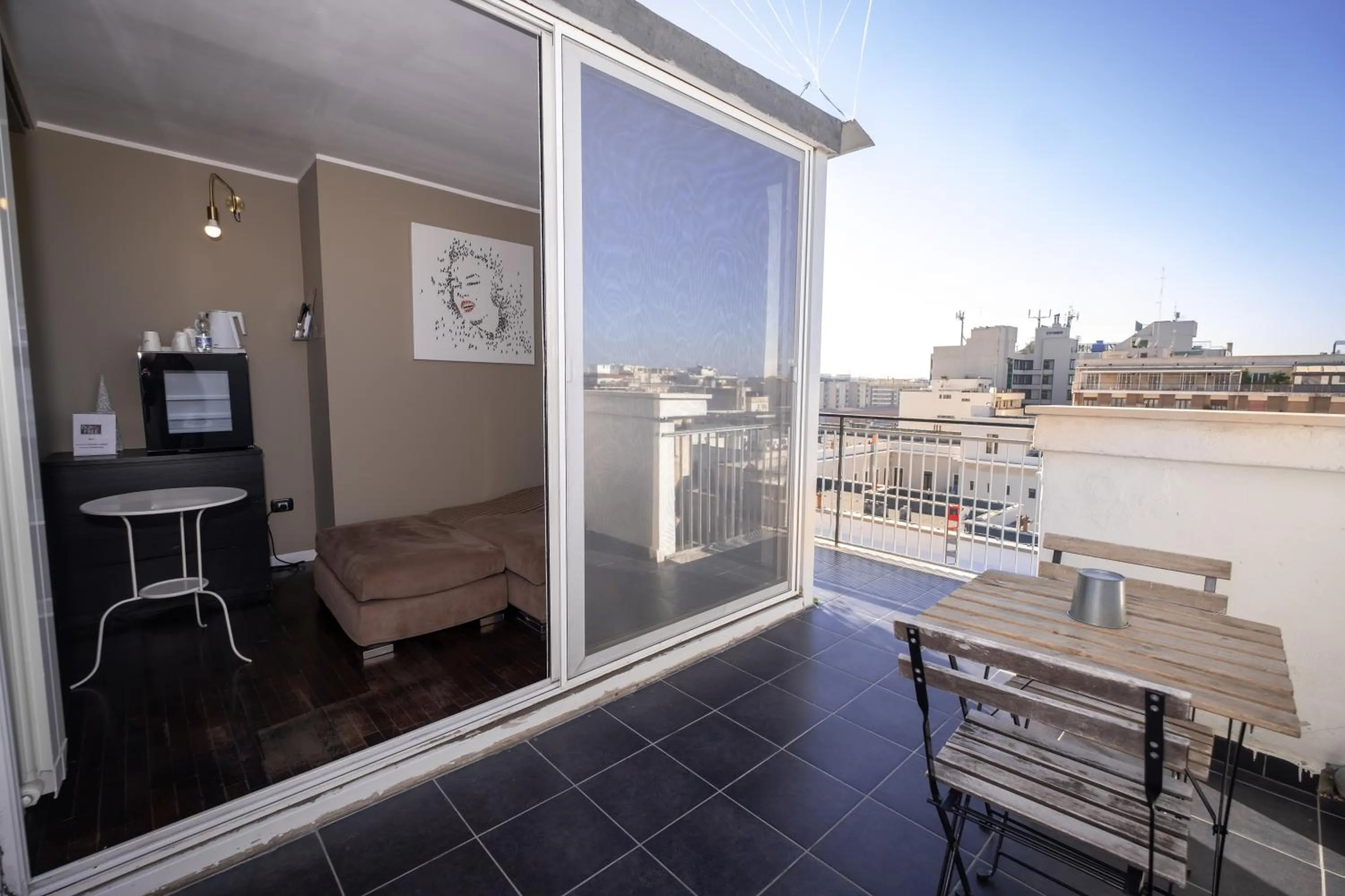 Balcony/Terrace in CconfortHotels R&B Cavour