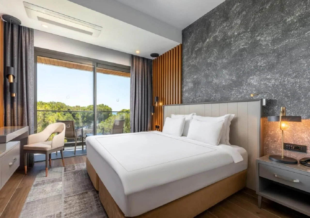 Bed in Unique Life Style Hotel