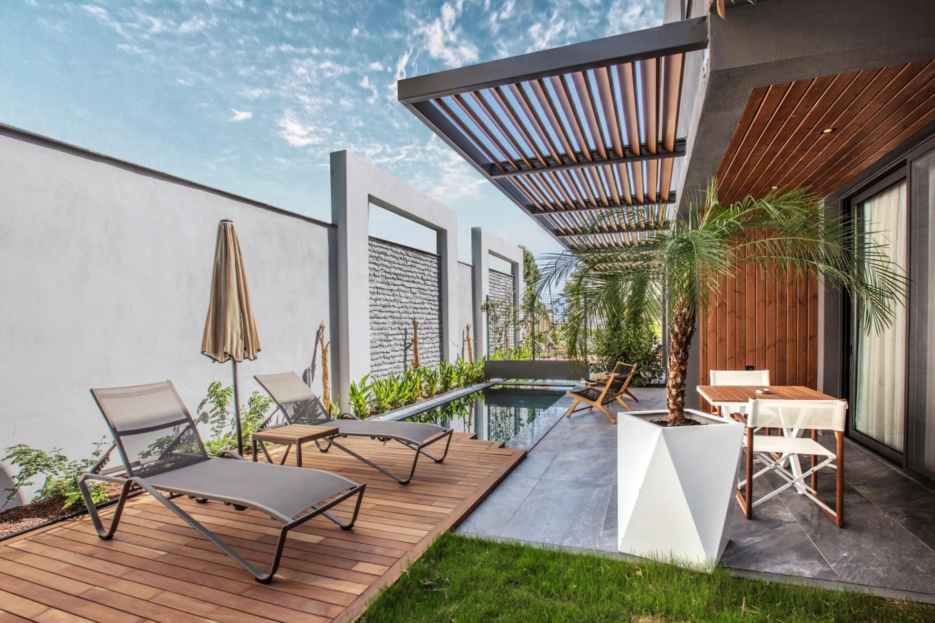 Balcony/Terrace in Unique Life Style Hotel