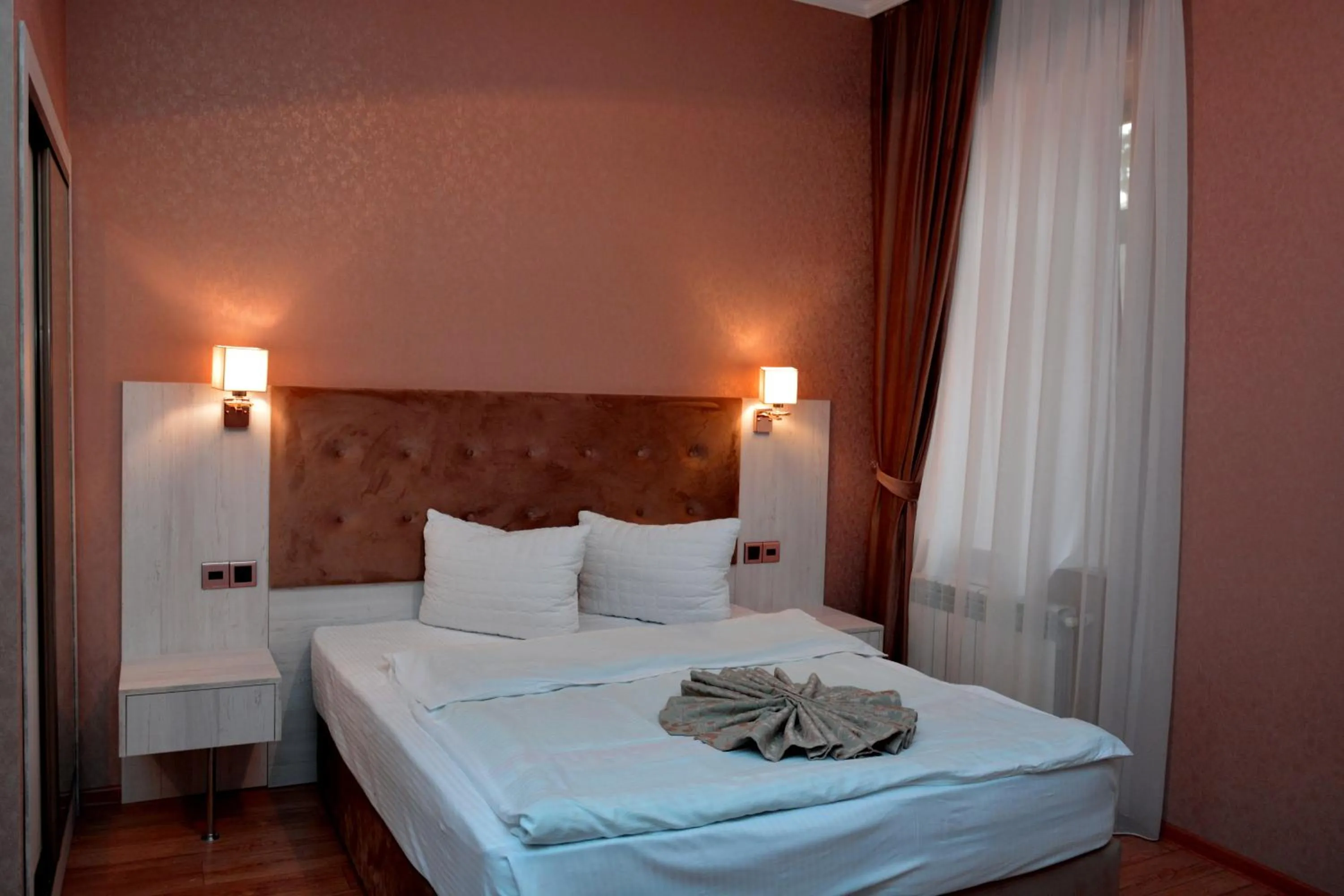 Bed in Deluxe Hotel Ganja