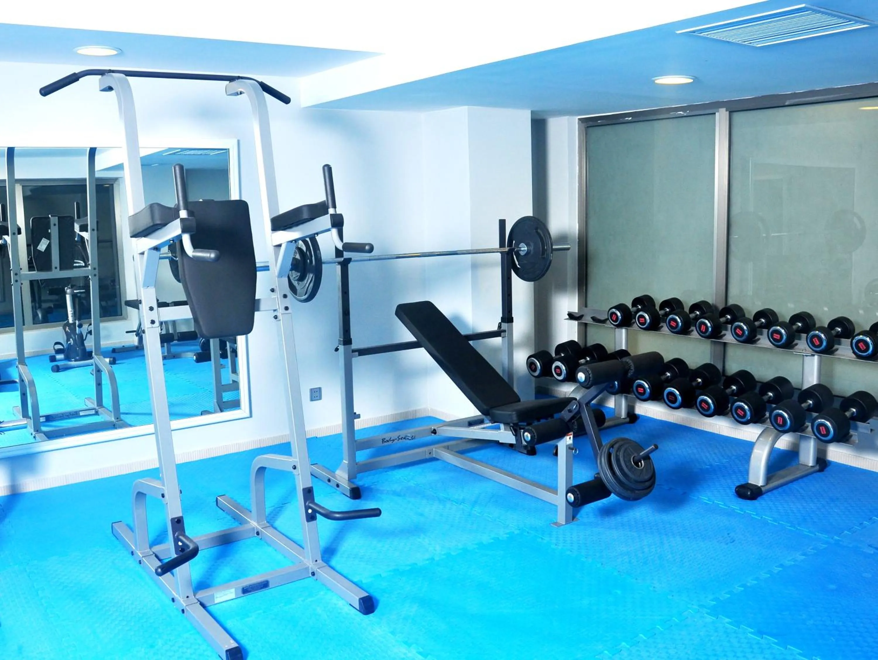 Fitness centre/facilities in Deluxe Hotel Ganja