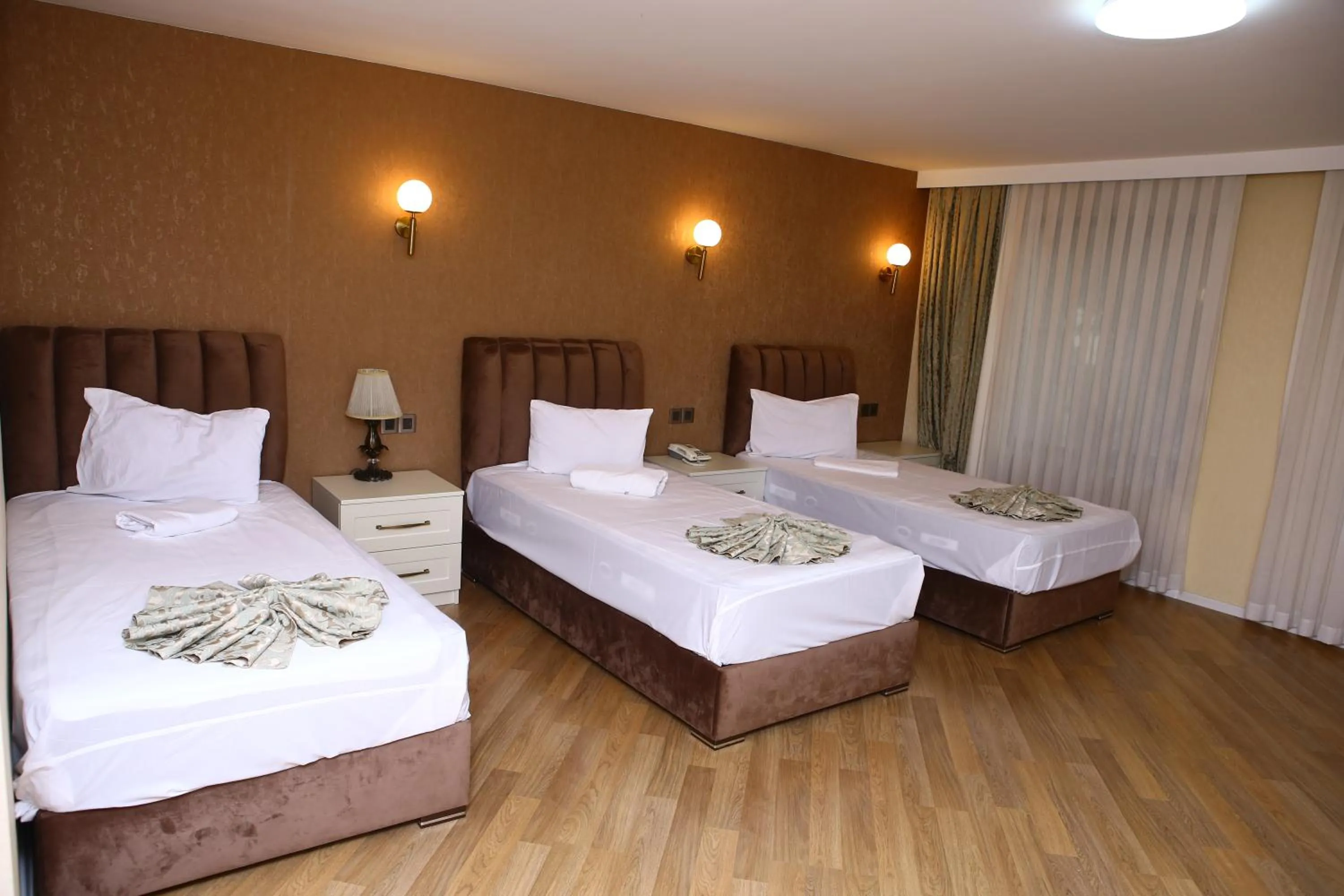 Bed in Deluxe Hotel Ganja