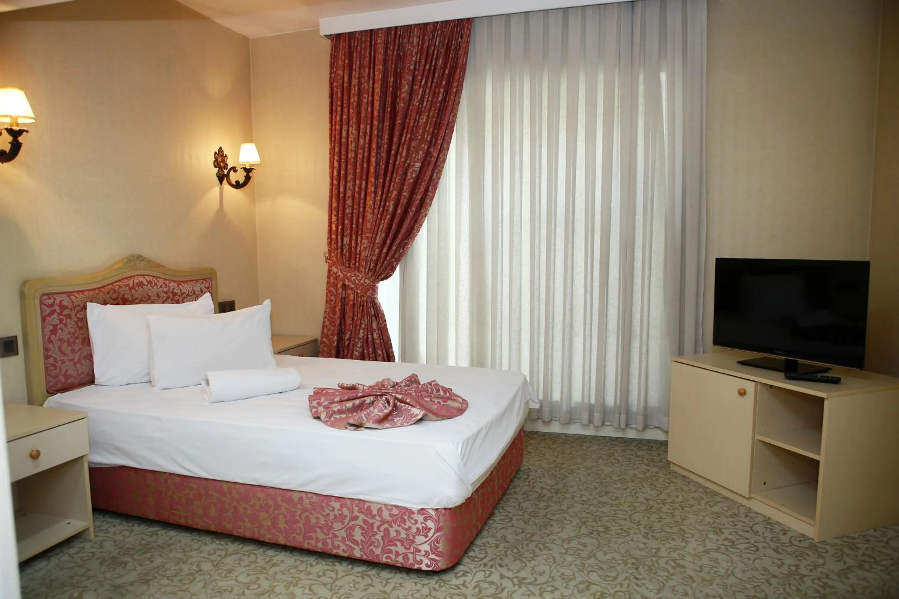 Bed in Deluxe Hotel Ganja