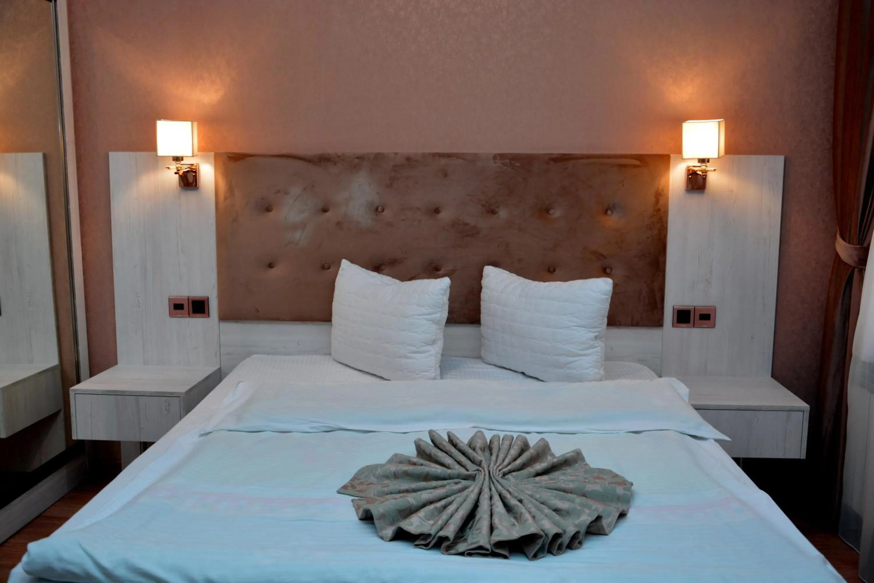 Bed in Deluxe Hotel Ganja