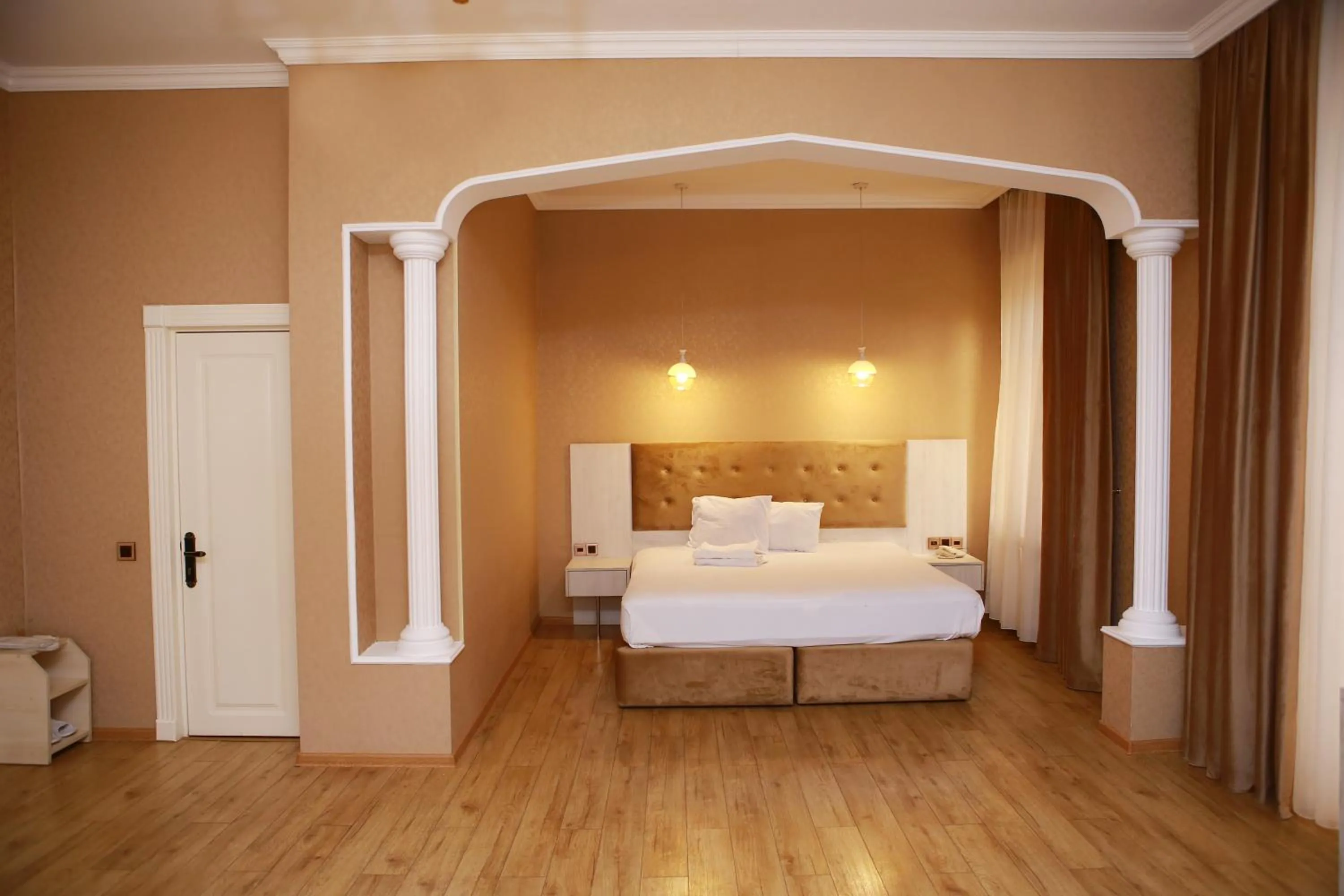 Bed in Deluxe Hotel Ganja