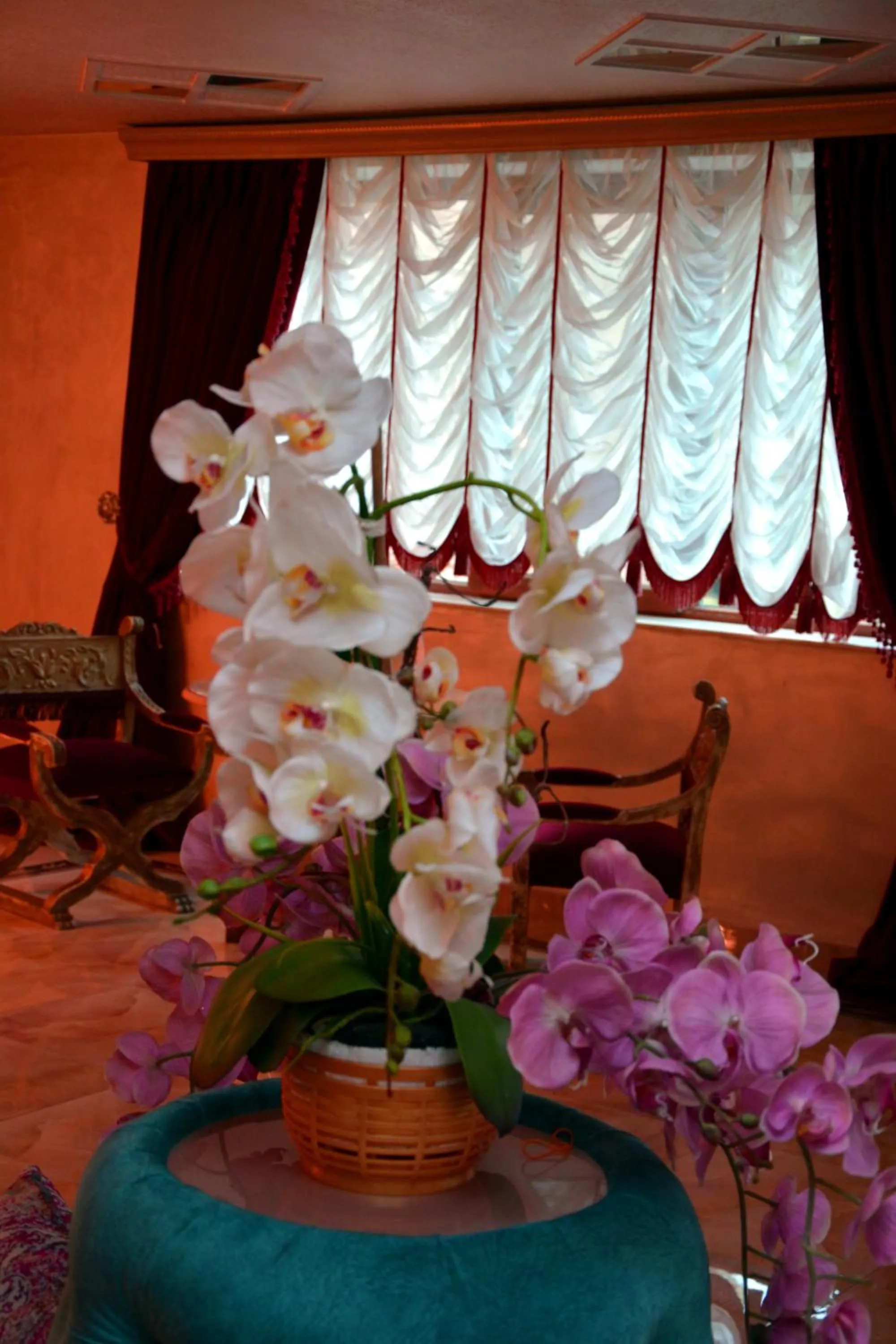 Seating area in Deluxe Hotel Ganja