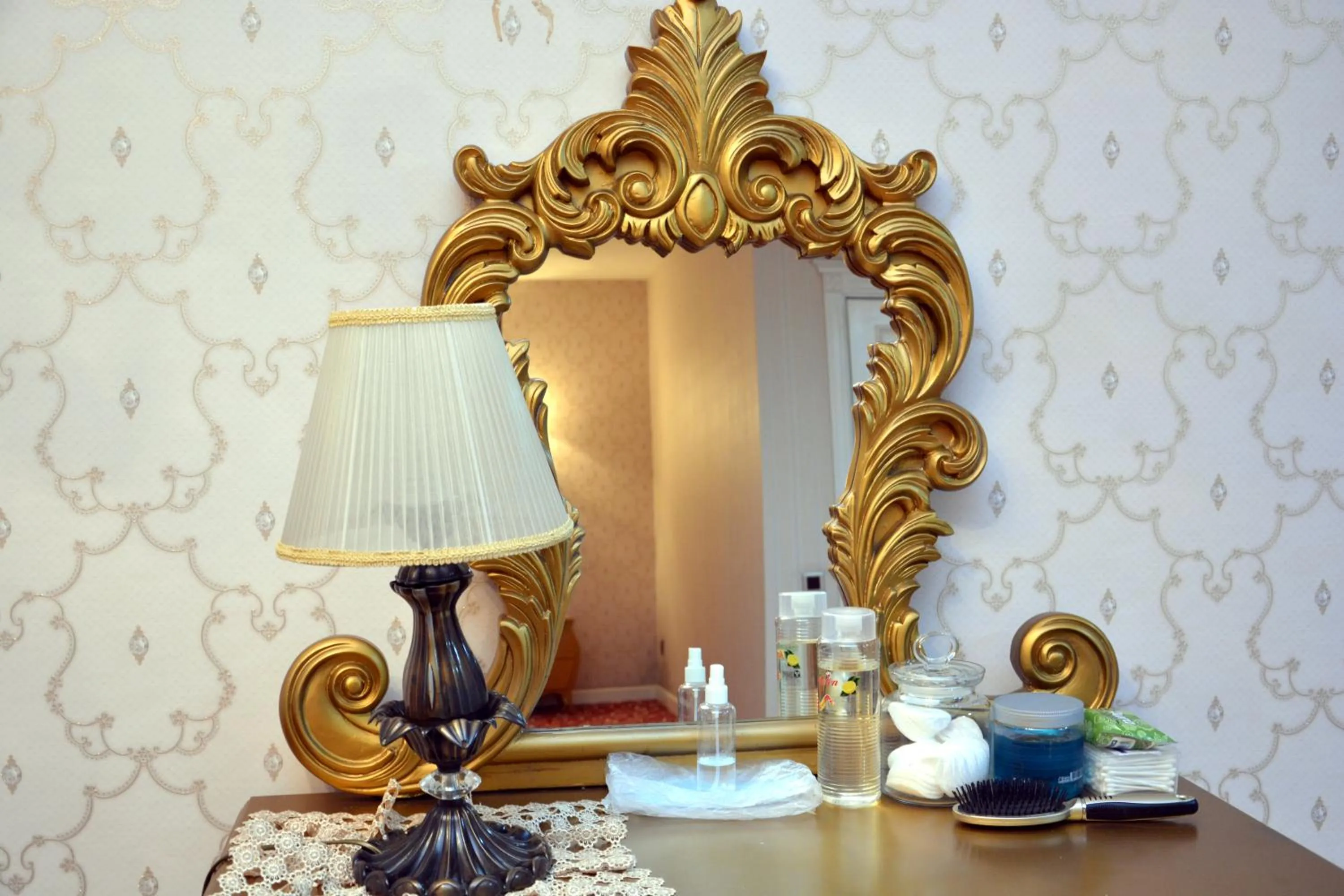 Decorative detail in Deluxe Hotel Ganja