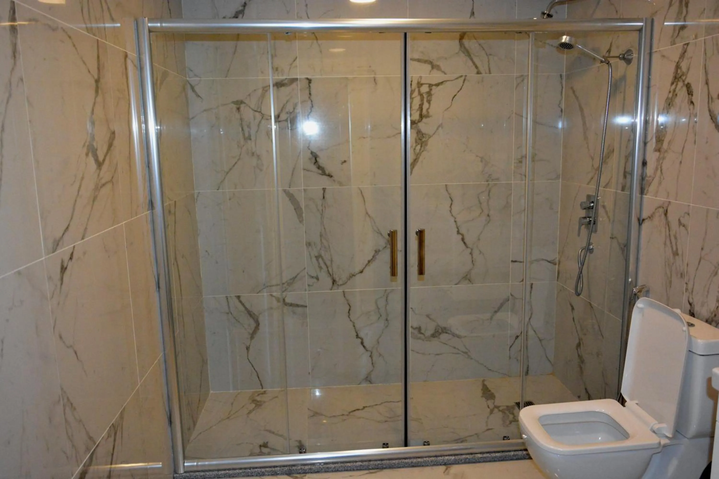 Shower in Deluxe Hotel Ganja