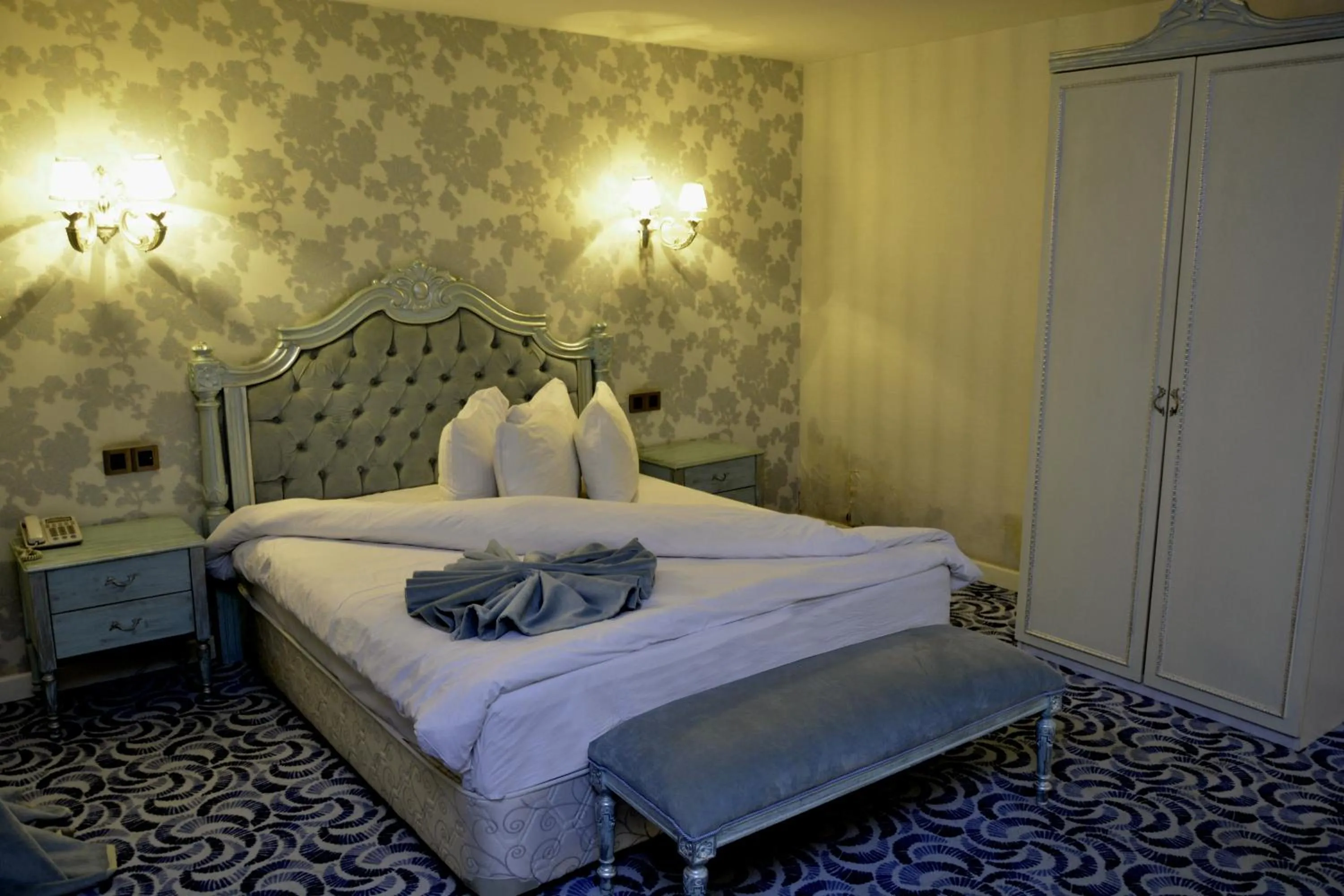 Bed in Deluxe Hotel Ganja