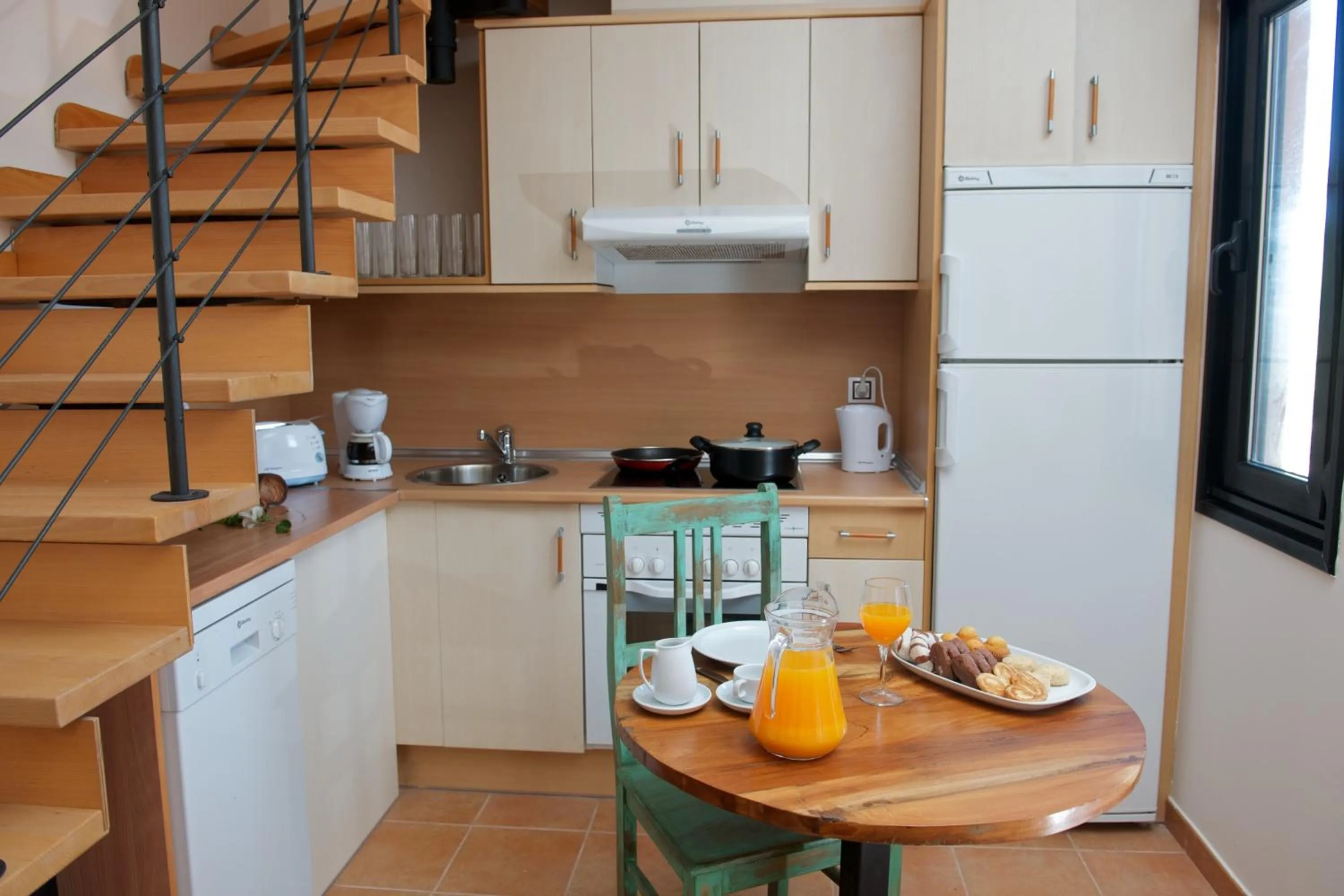 Kitchen or kitchenette in Resort Fuerteventura OrigoMare