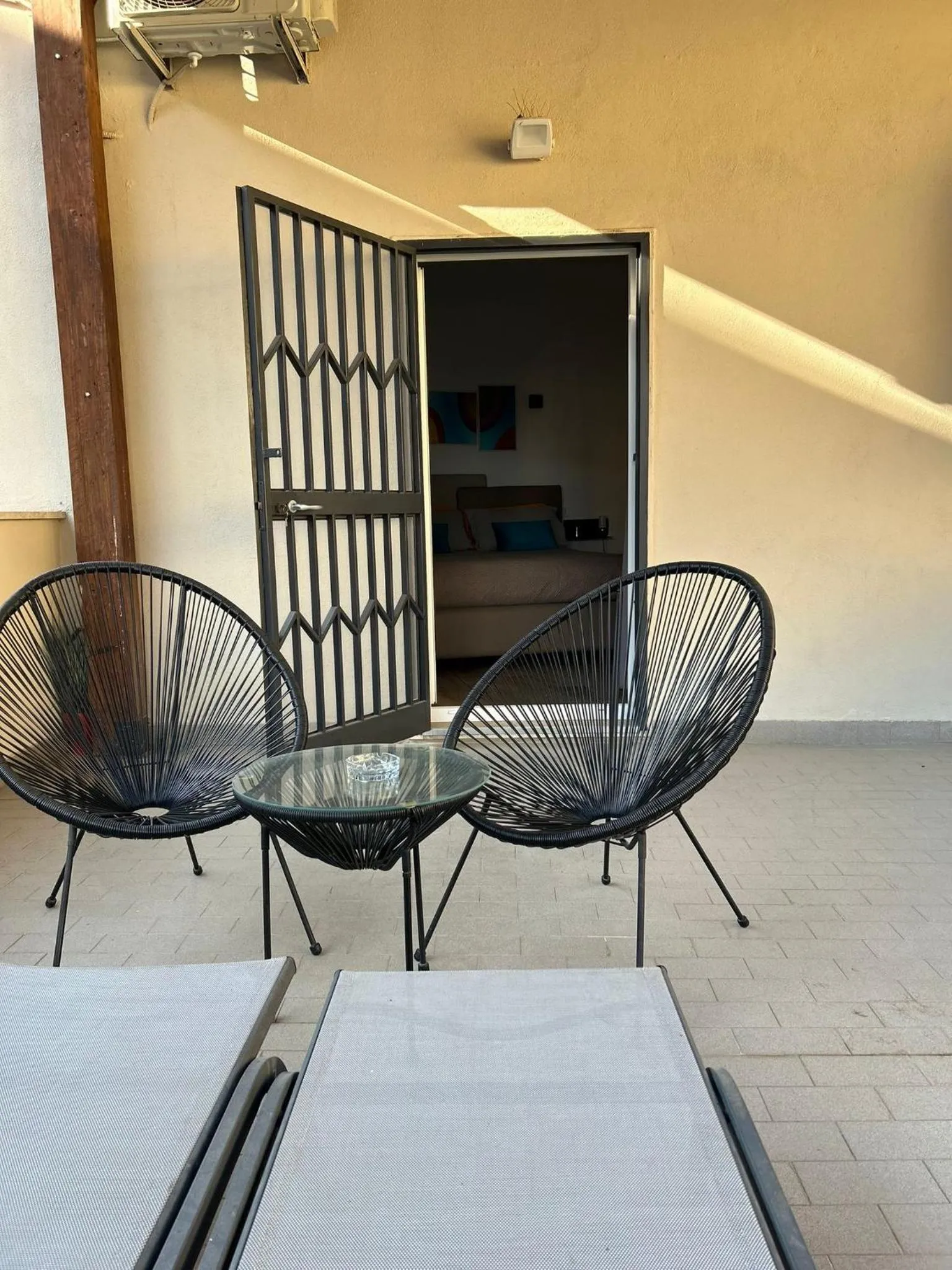 Balcony/Terrace in Zeta Rooms