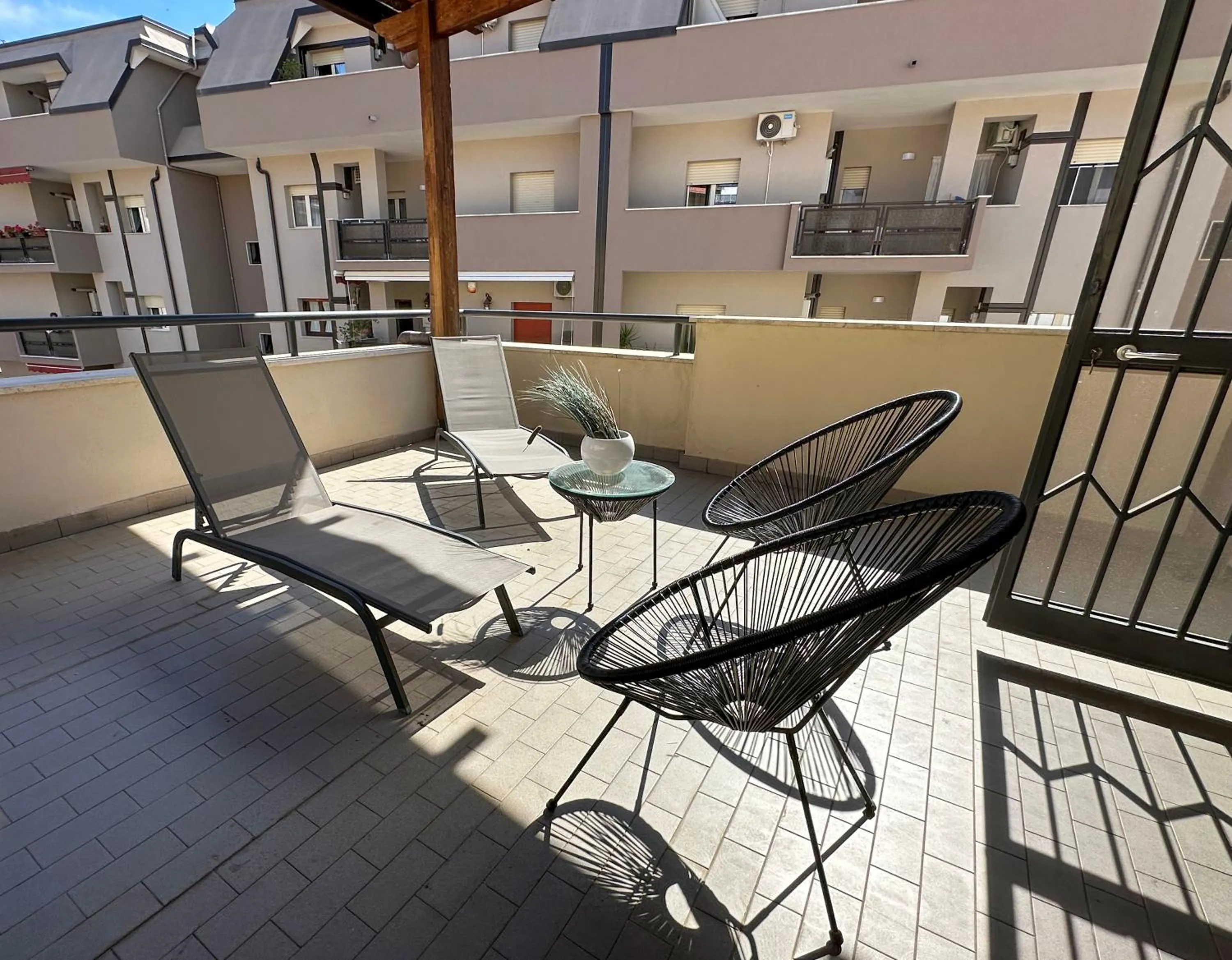 Balcony/Terrace in Zeta Rooms