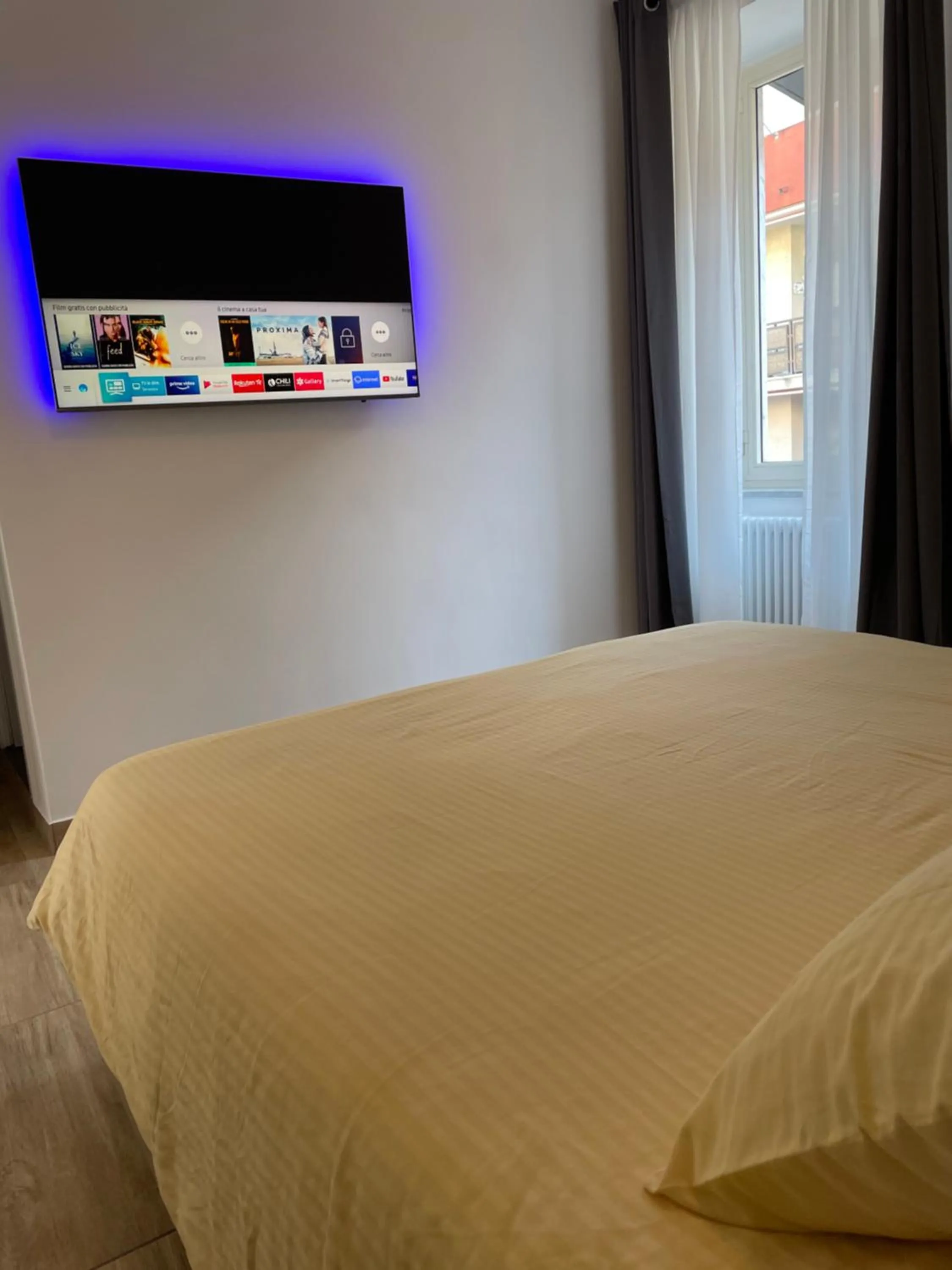 Bedroom, Bed in Zeta Rooms