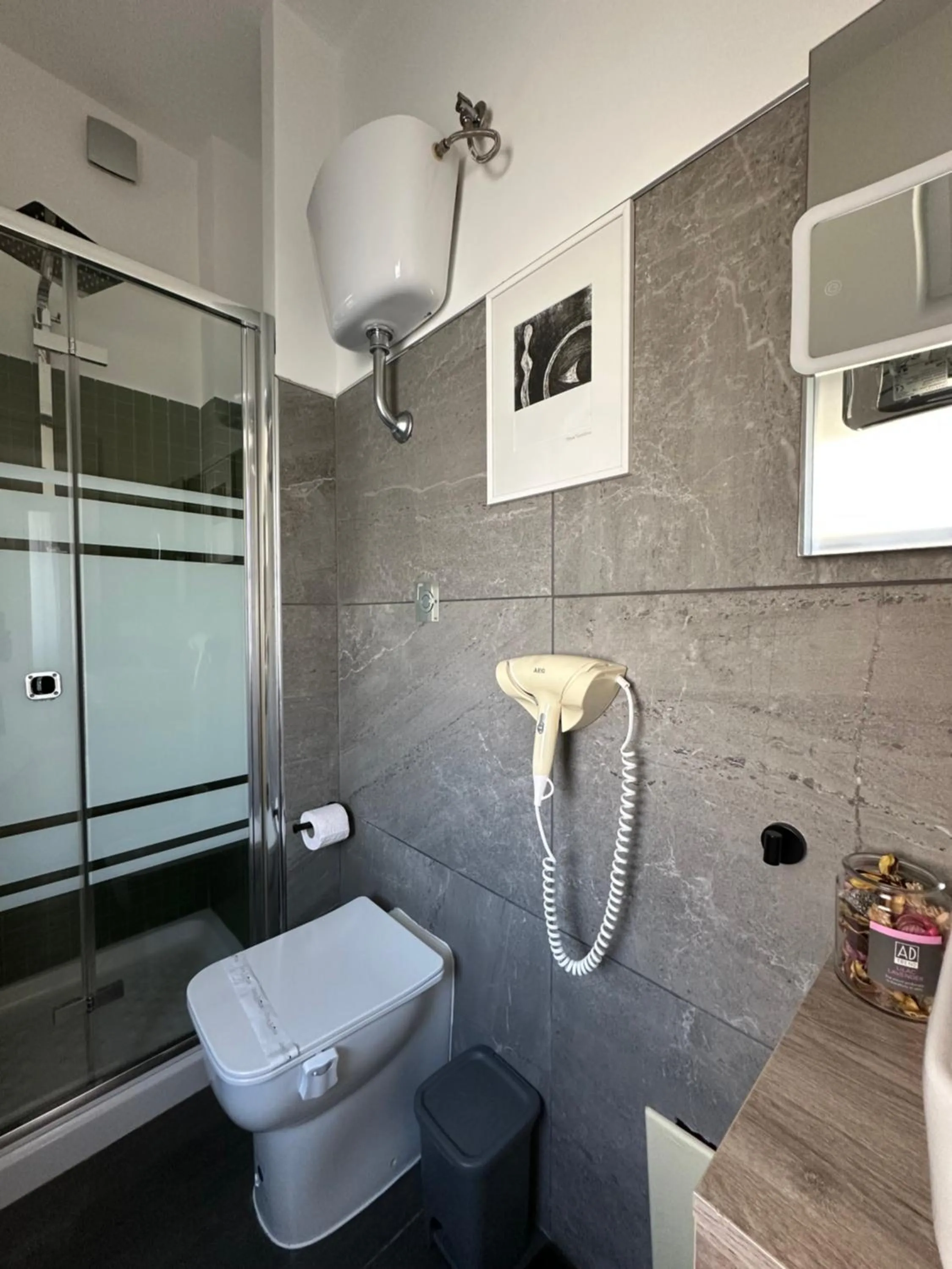 Bathroom in Zeta Rooms