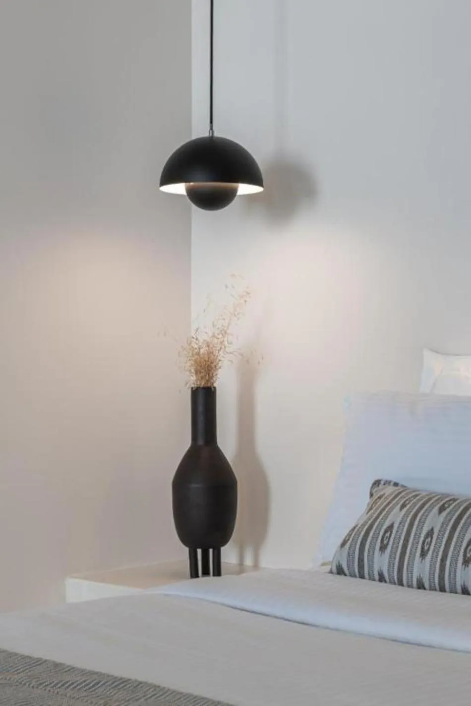 Bed in Akra Suites & Spa