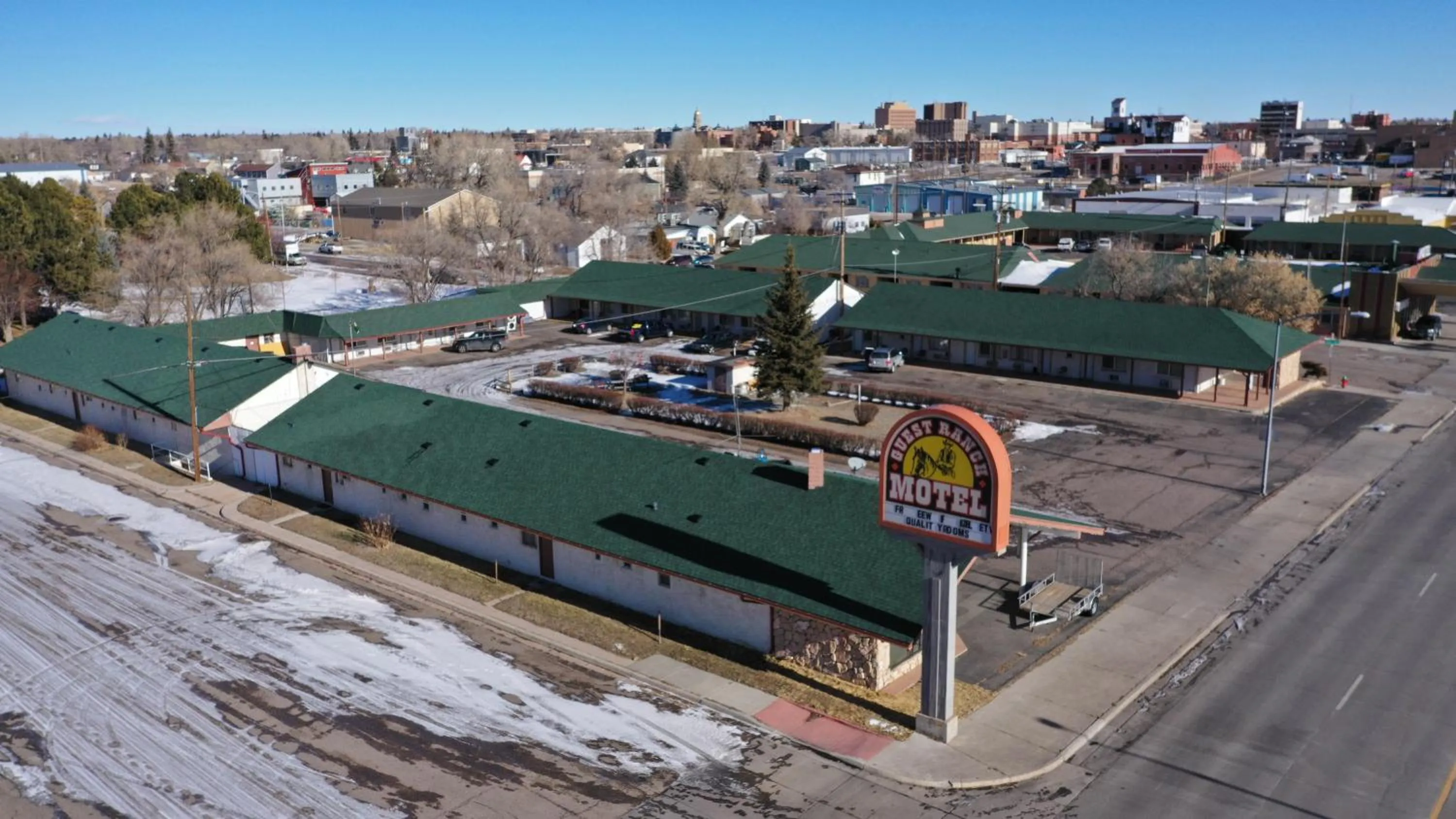 Bird's eye view in Guest Ranch Motel