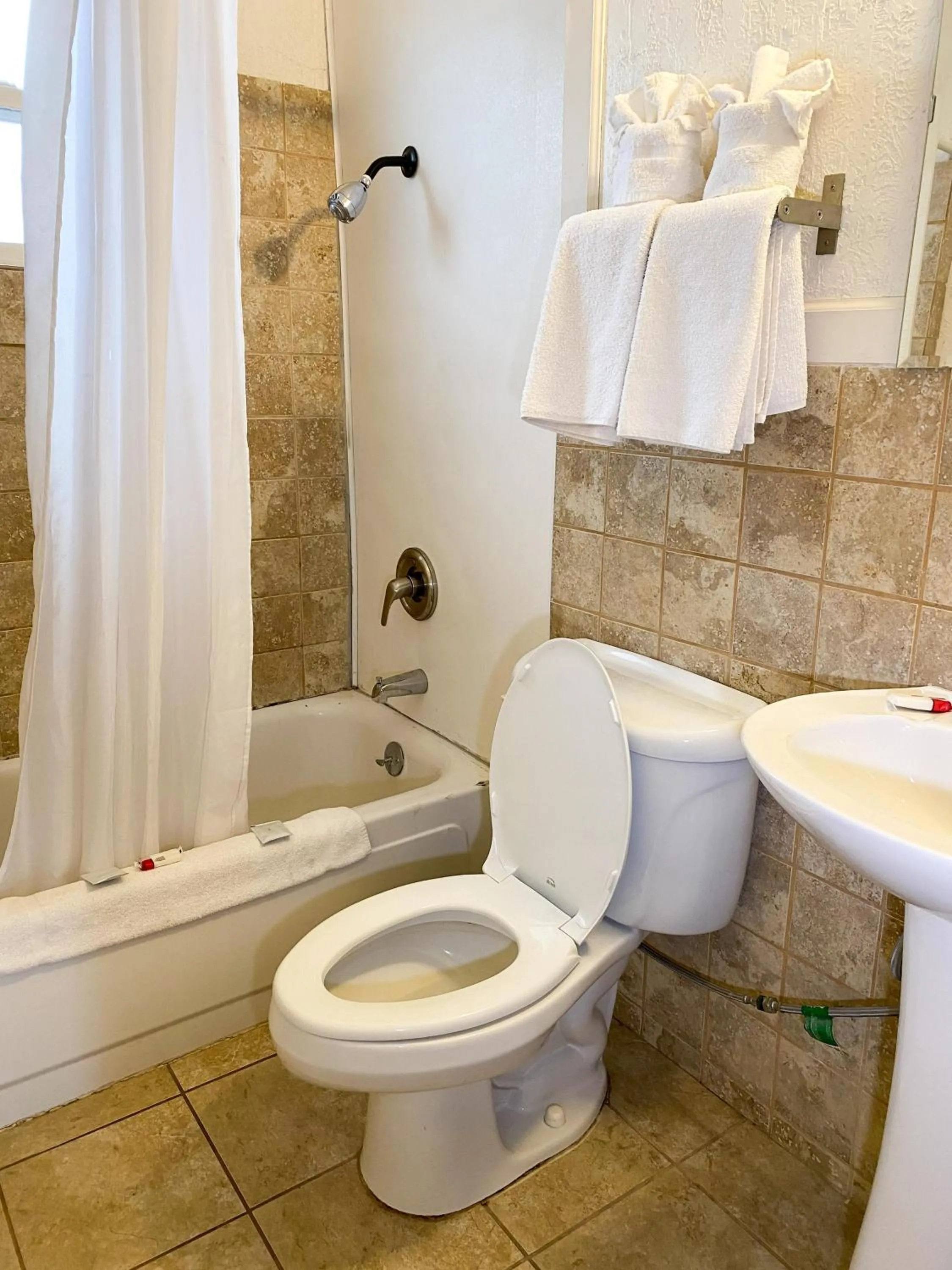 Bathroom in Guest Ranch Motel