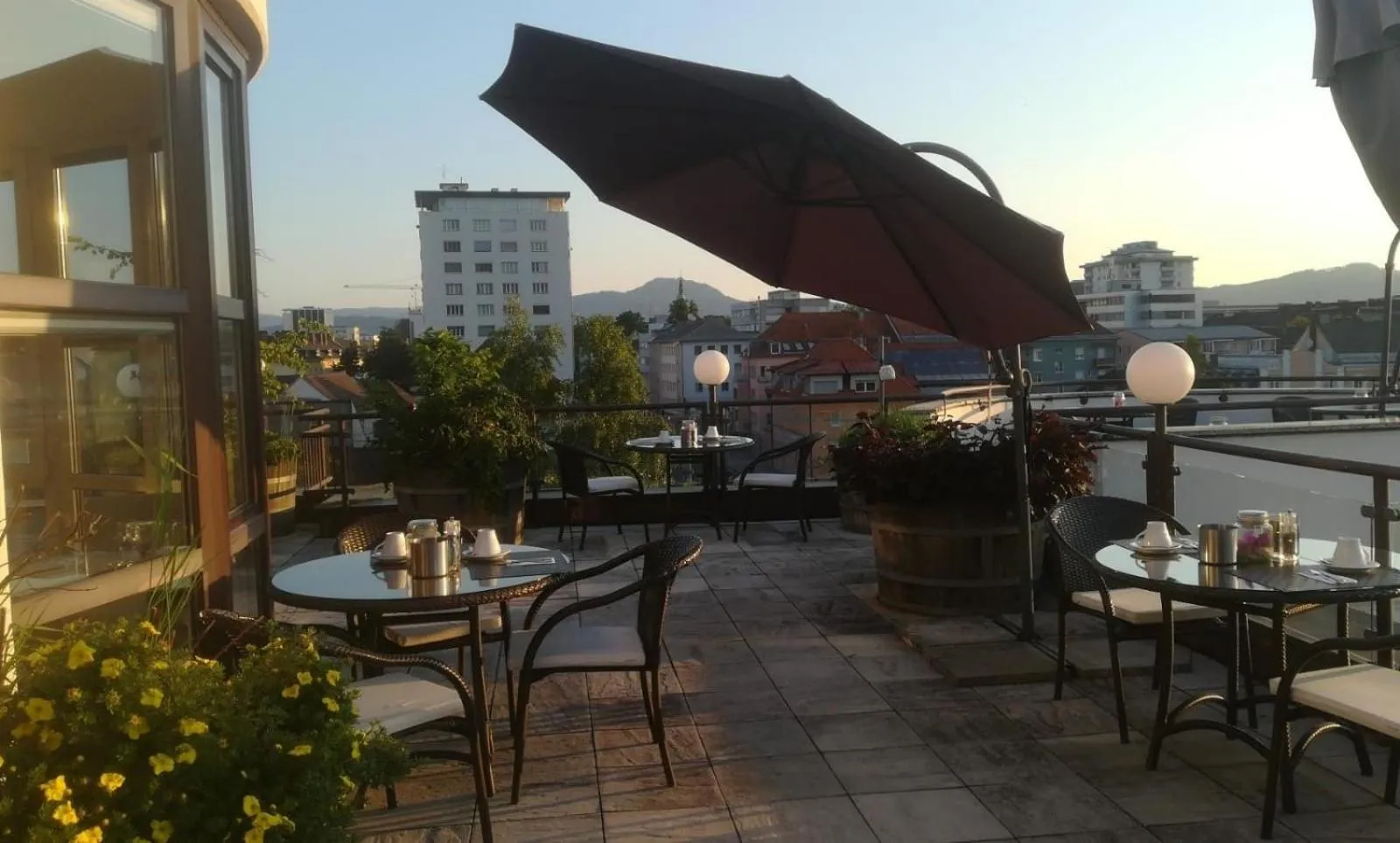 Balcony/Terrace in Skycity Hotel Atrigon