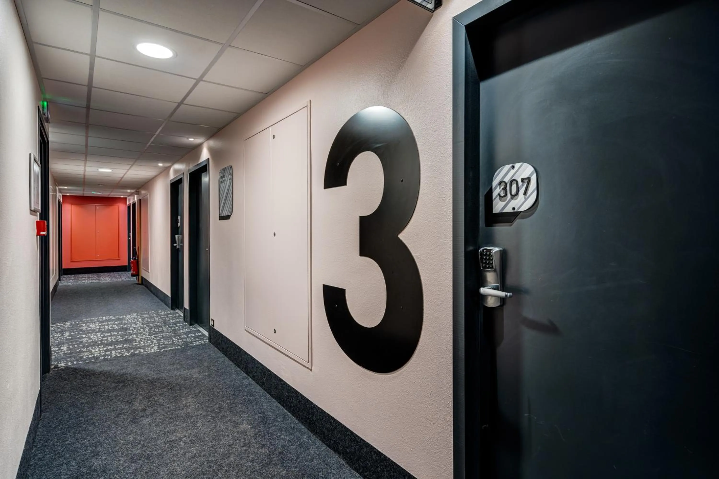 Decorative detail in B&B HOTEL Le Port Marly Saint Germain en Laye