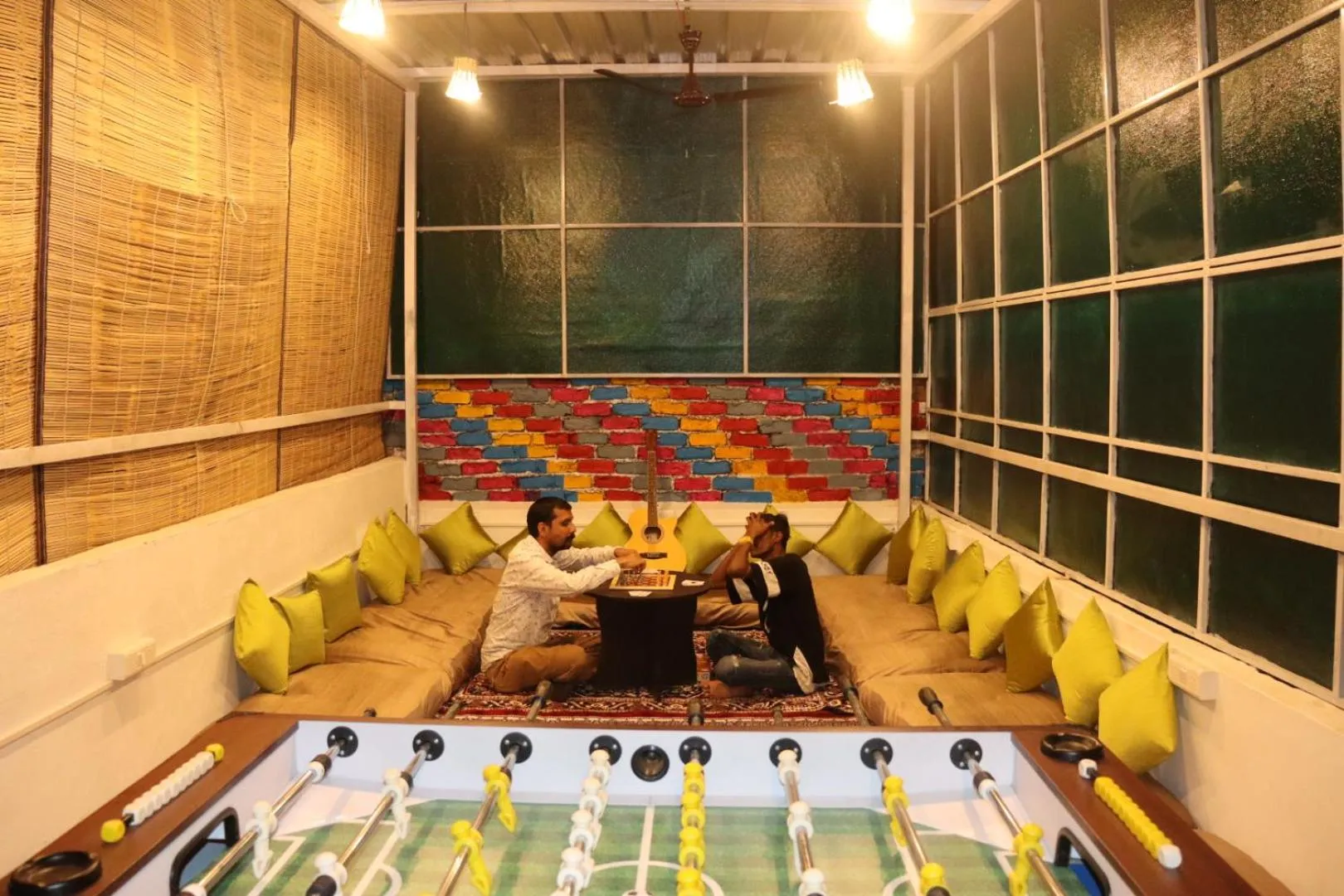 Seating area in Soham Haveli Udaipur