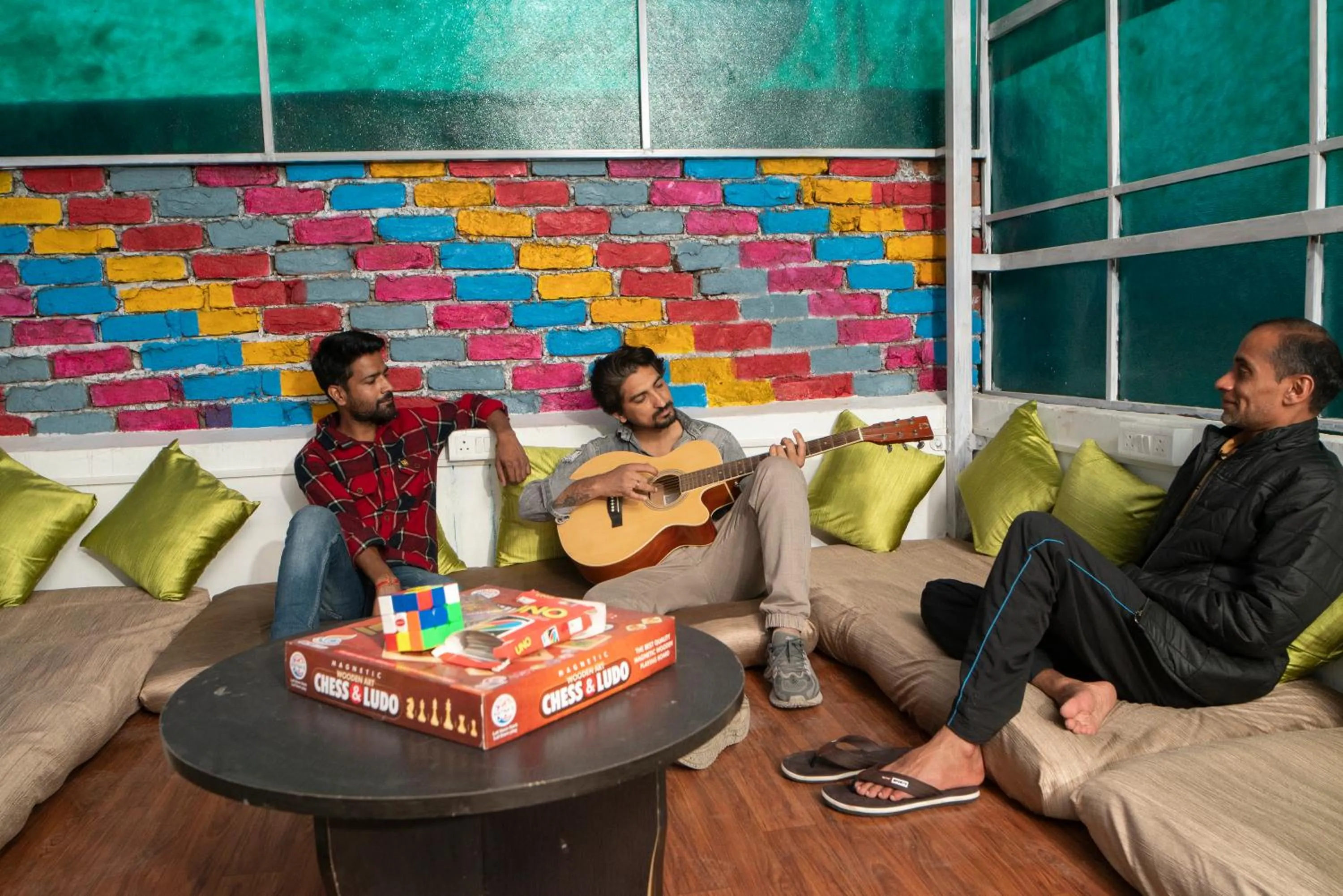 Seating area in Soham Haveli Udaipur