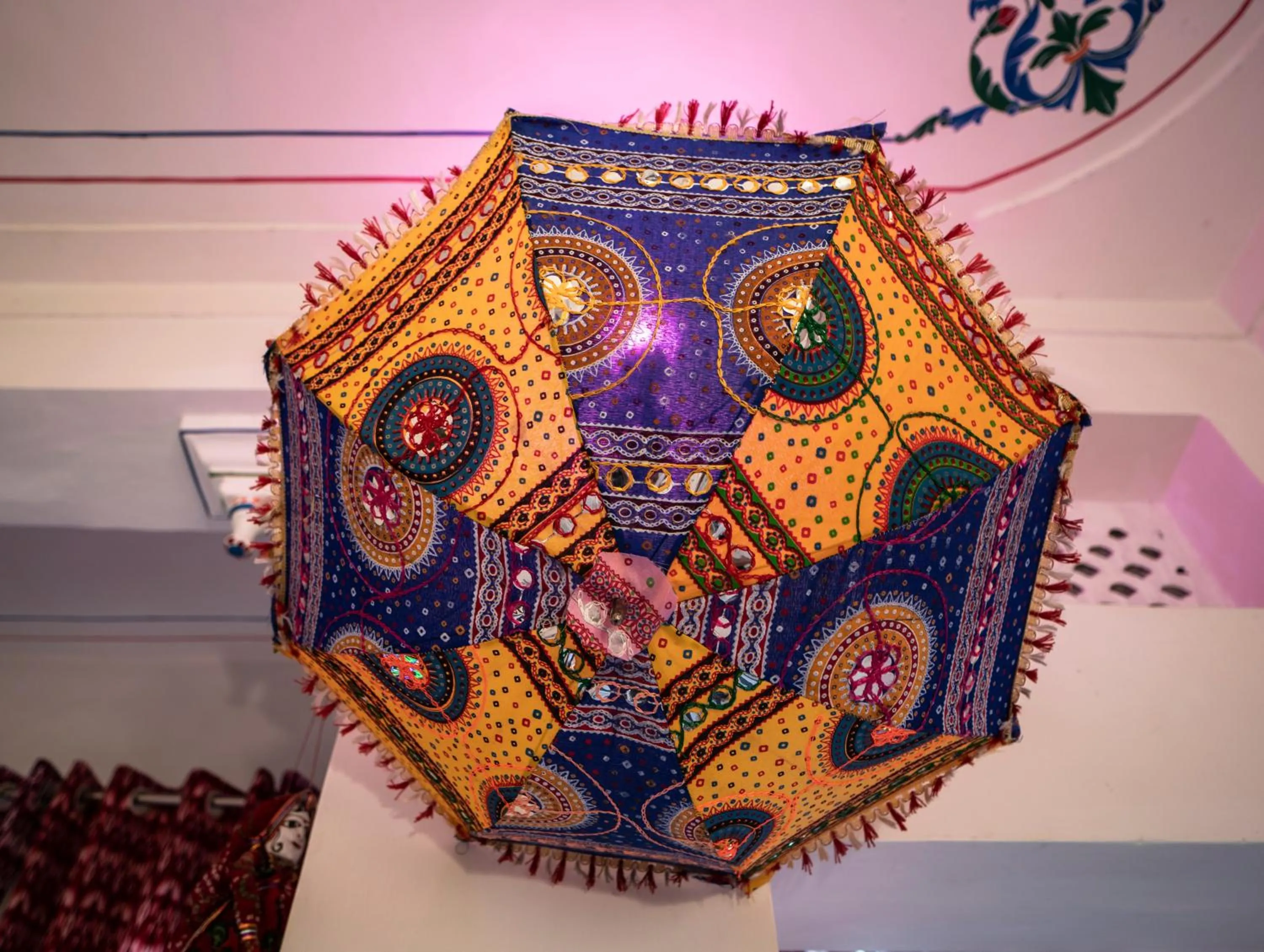 Decorative detail in Soham Haveli Udaipur