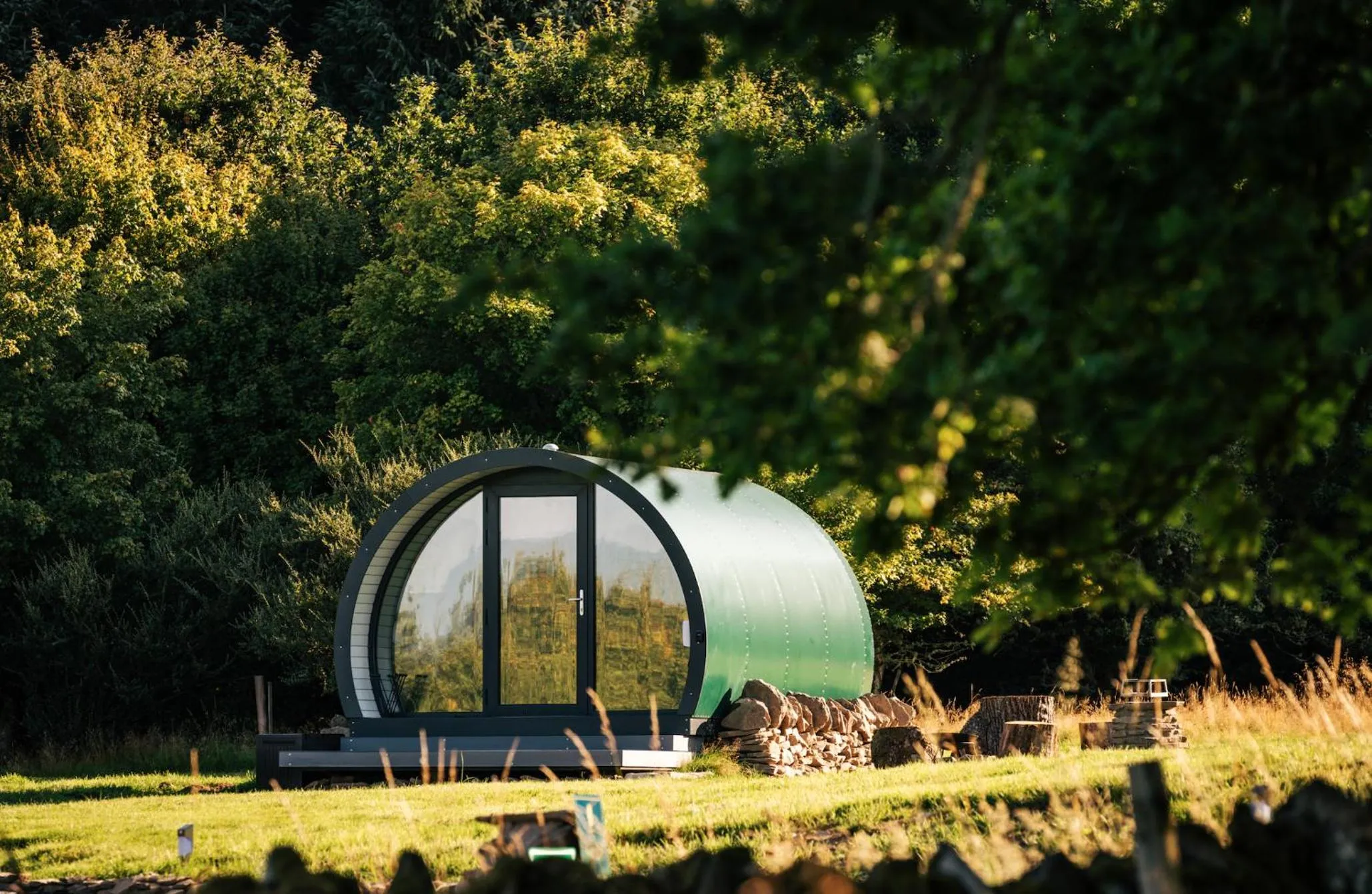 Day in Cardross Estate Glamping Pods
