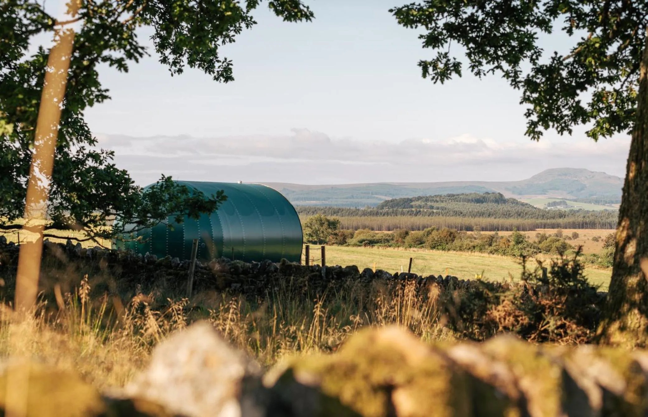 Day in Cardross Estate Glamping Pods