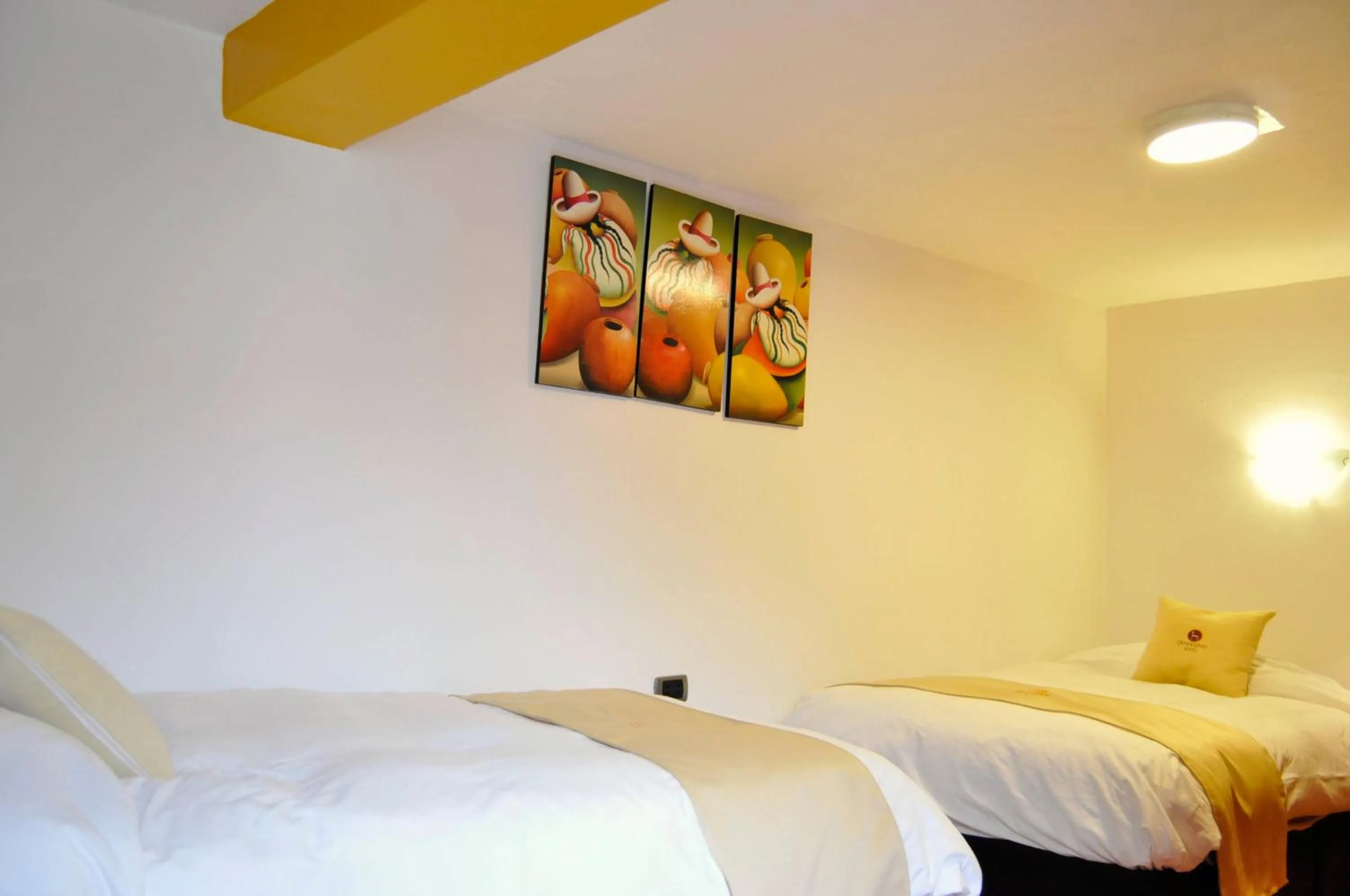 Bed in Hotel Choquequirao