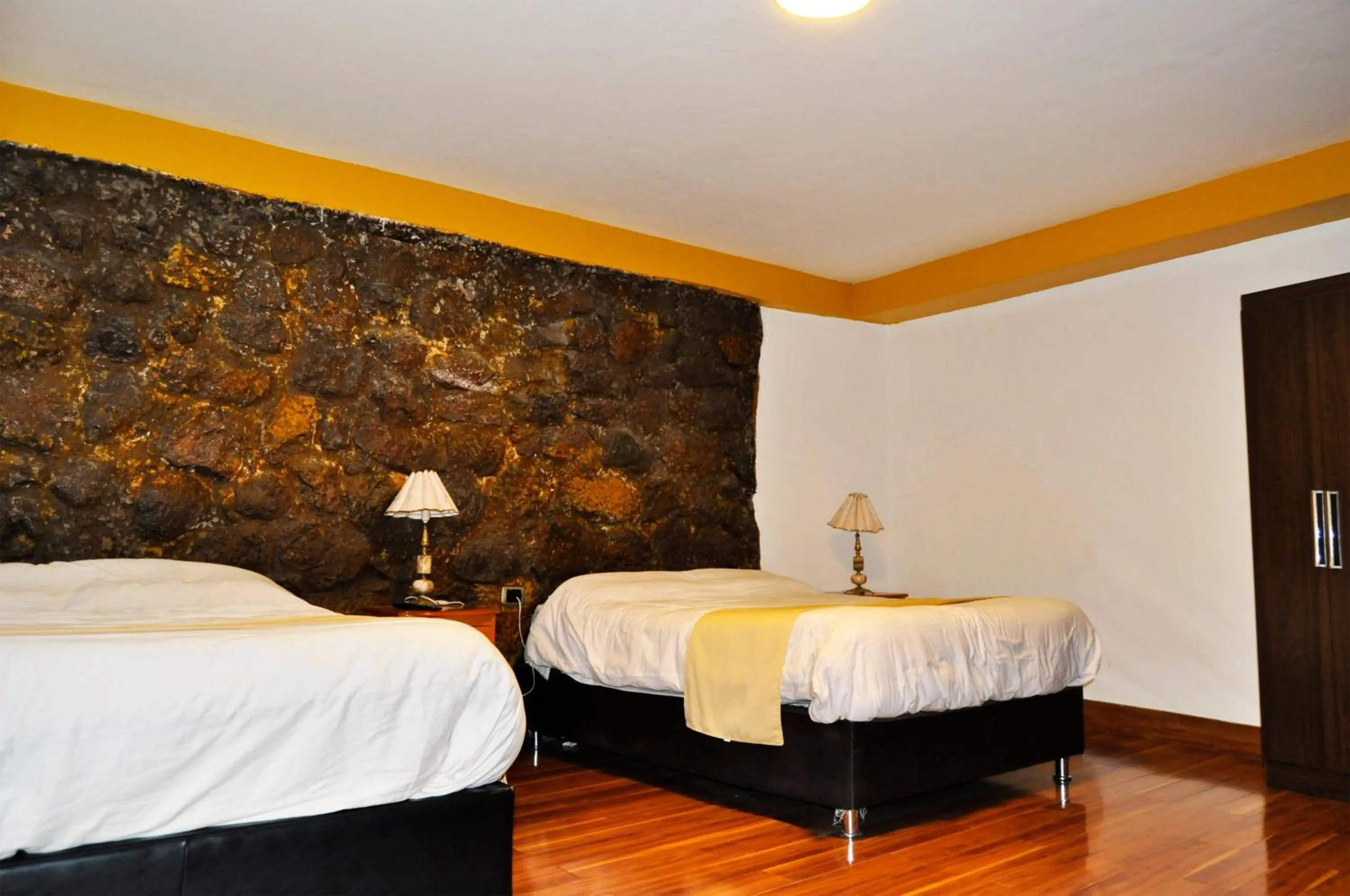 Bed in Hotel Choquequirao