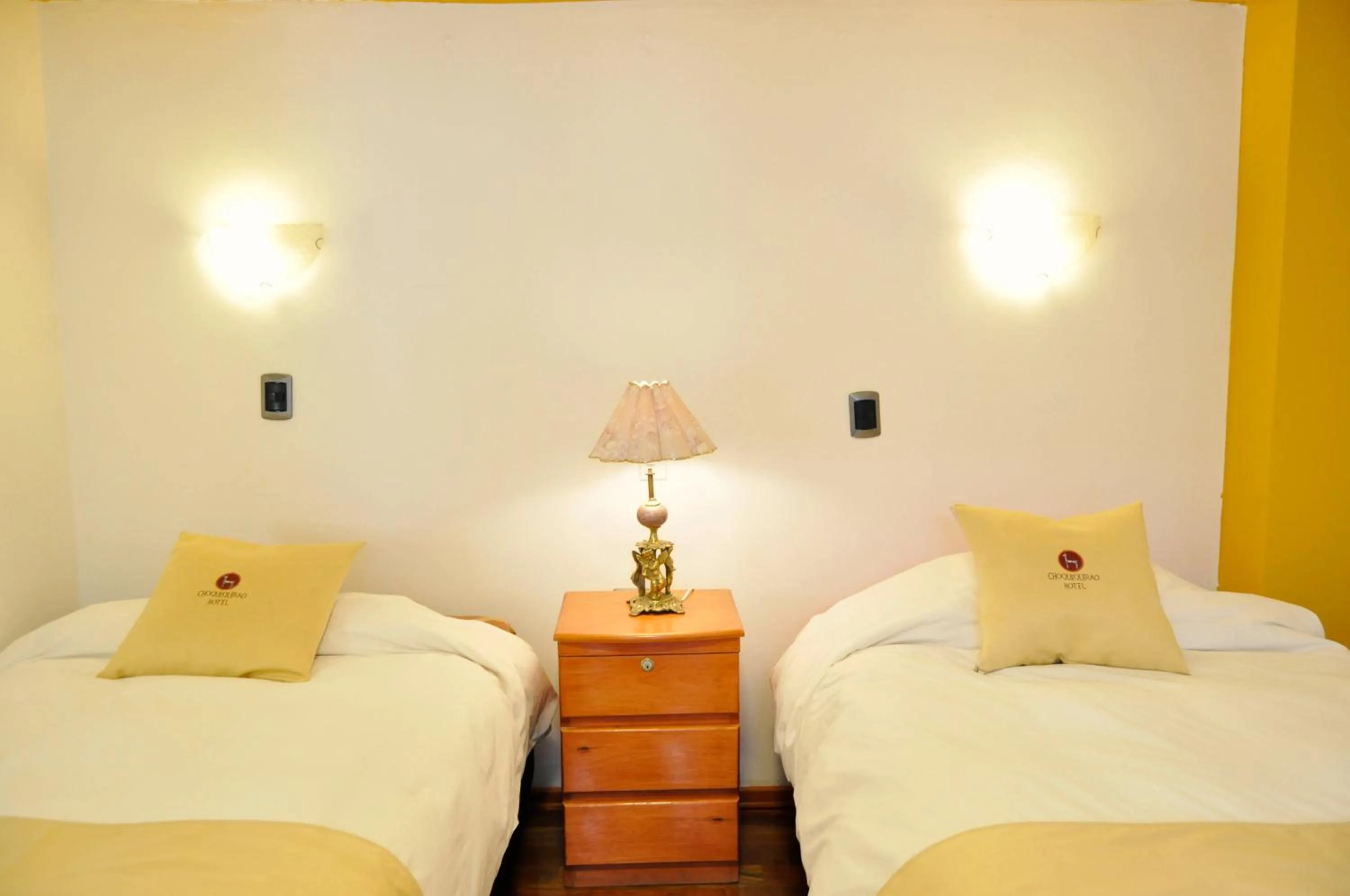 Bed in Hotel Choquequirao
