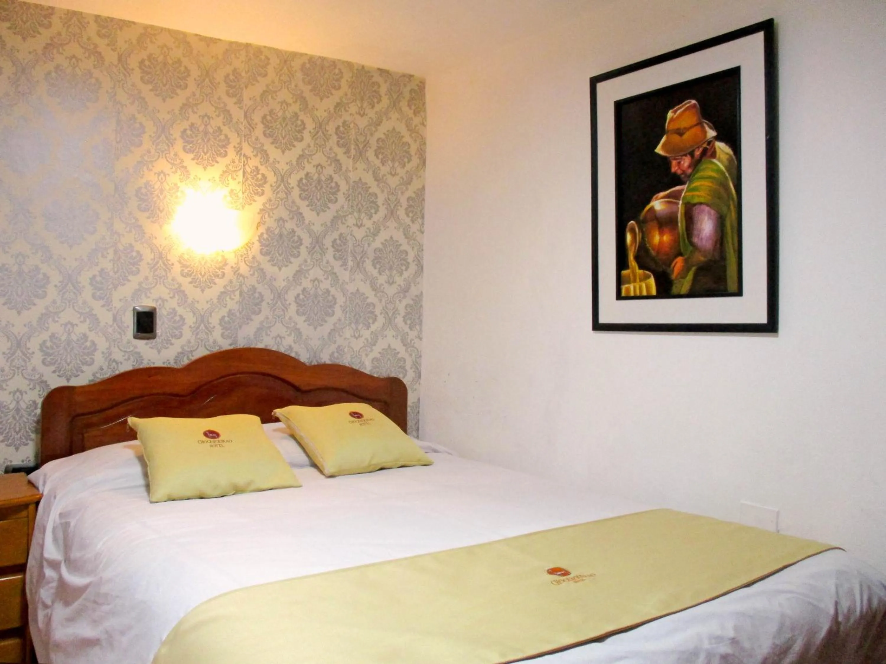 Bed in Hotel Choquequirao