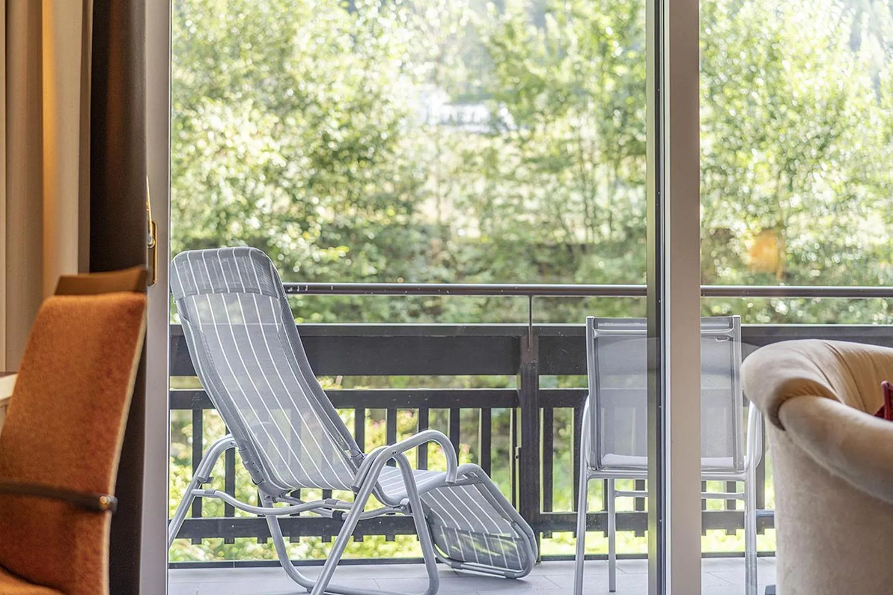 Balcony/Terrace in EUROPÄISCHER HOF Bad Gastein