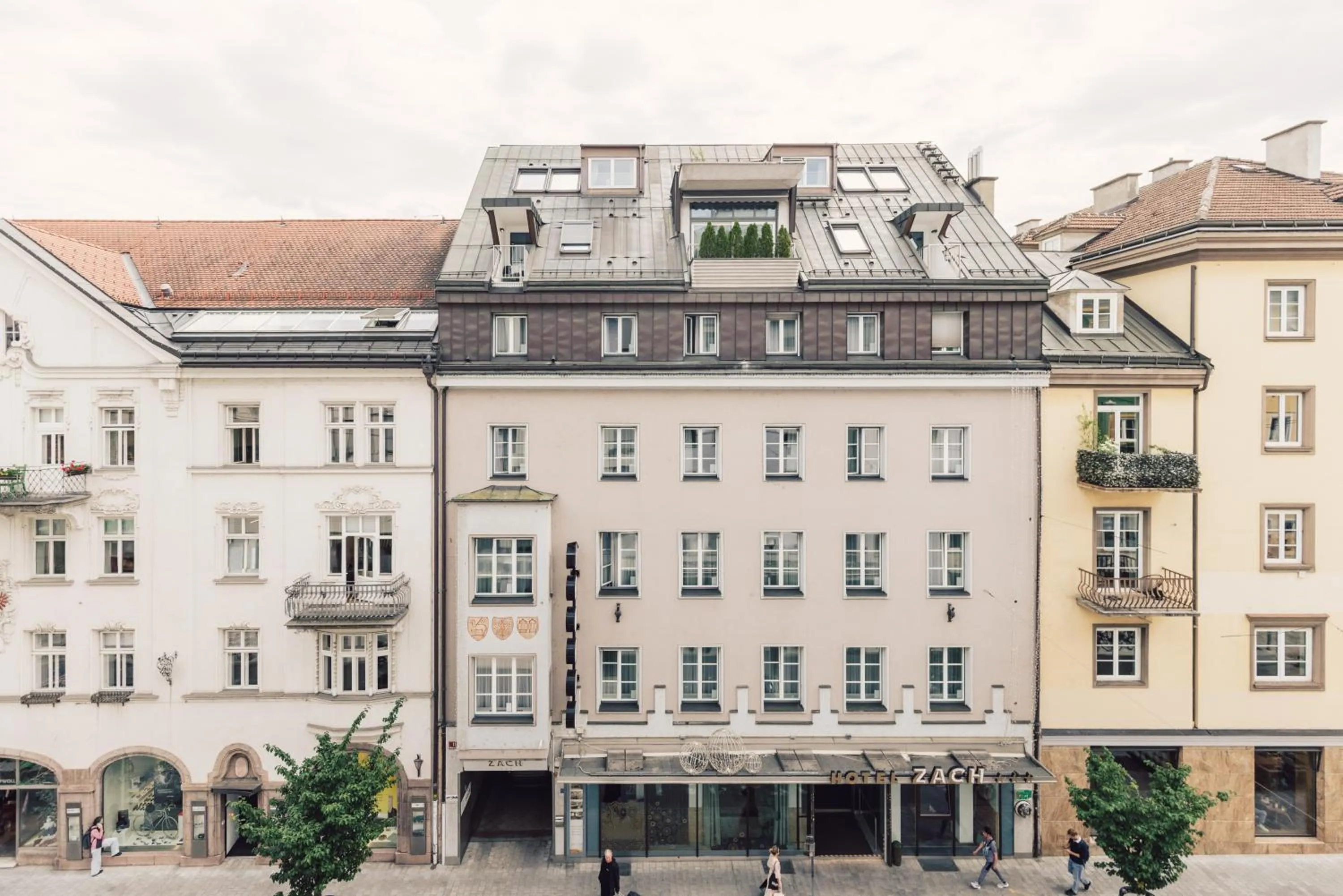 Property building in Boutique Hotel Zach