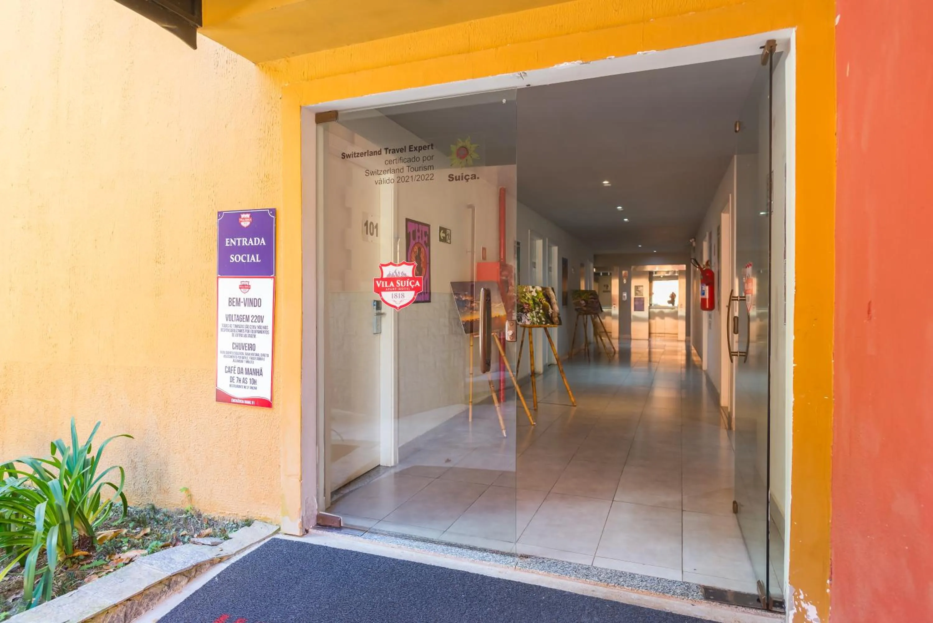 Property building in Hotel Vila Suíça 1818