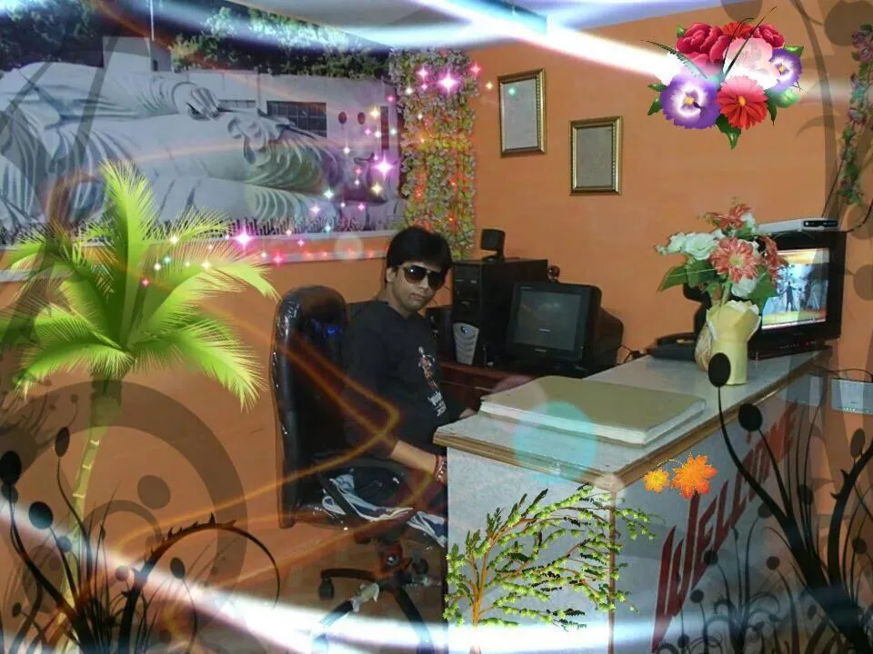 Lobby or reception in Maa Vaishno Guest House