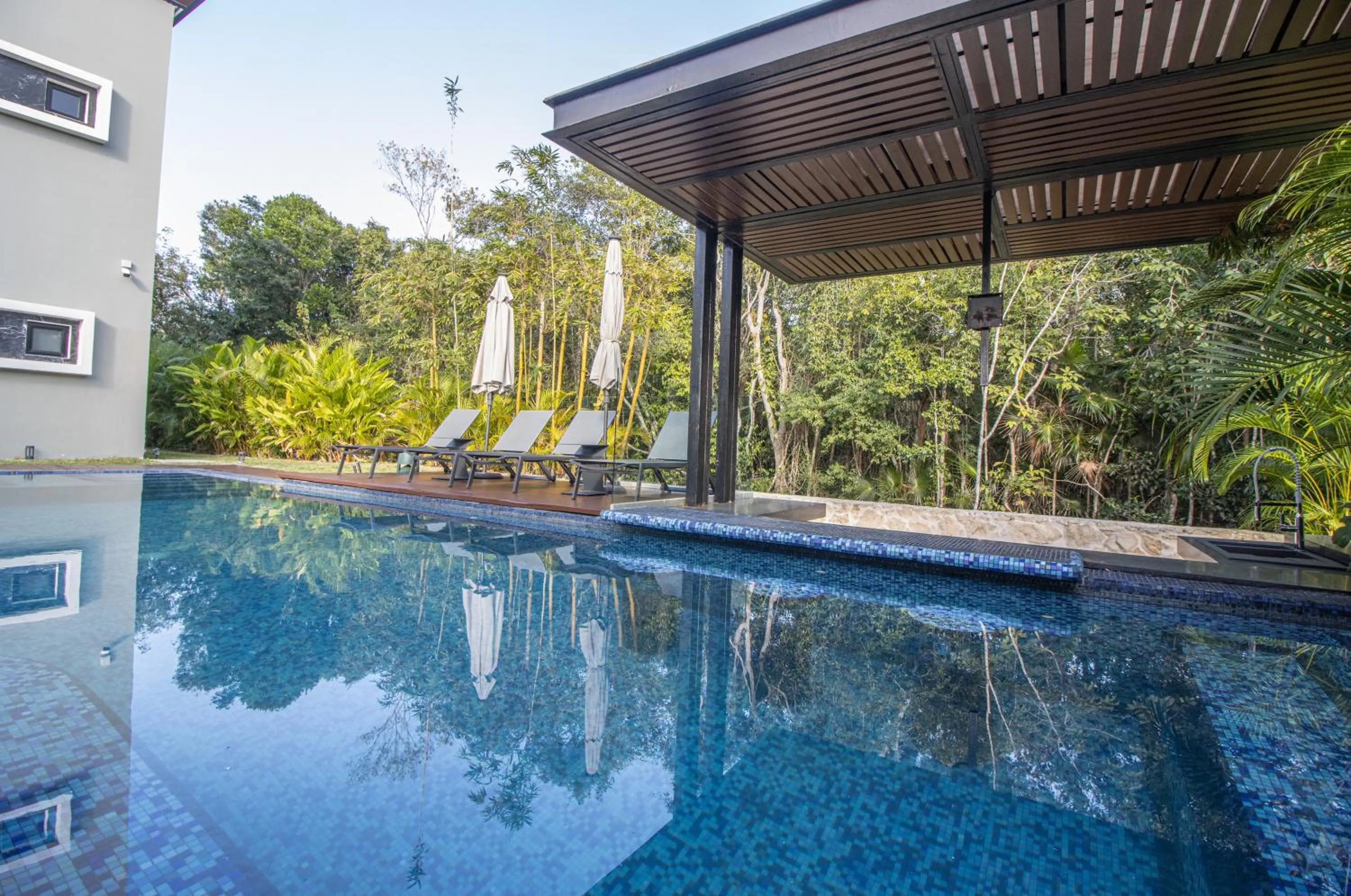 Swimming pool in Panther Bay Boutique Hotel