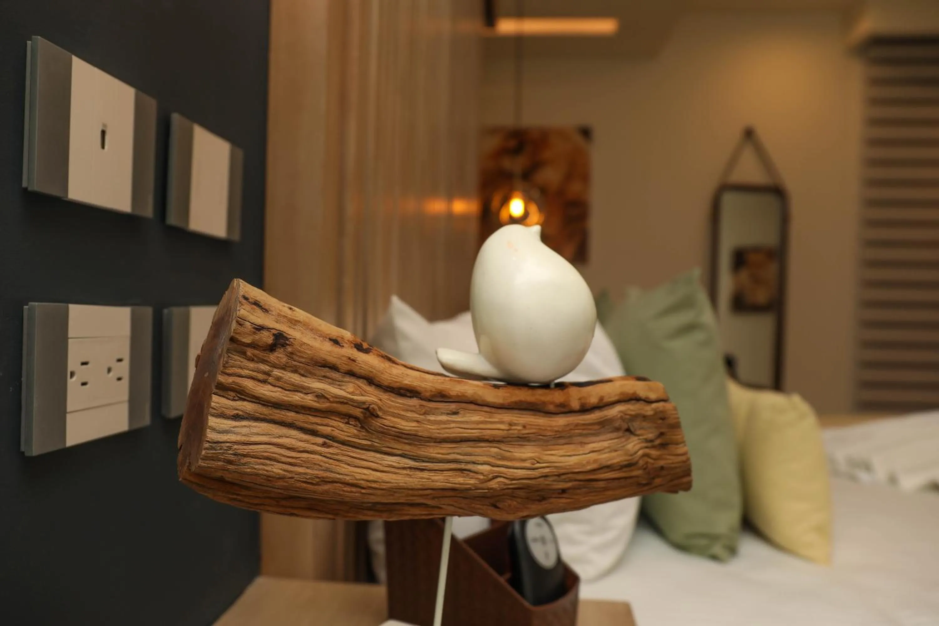 Bed in Panther Bay Boutique Hotel