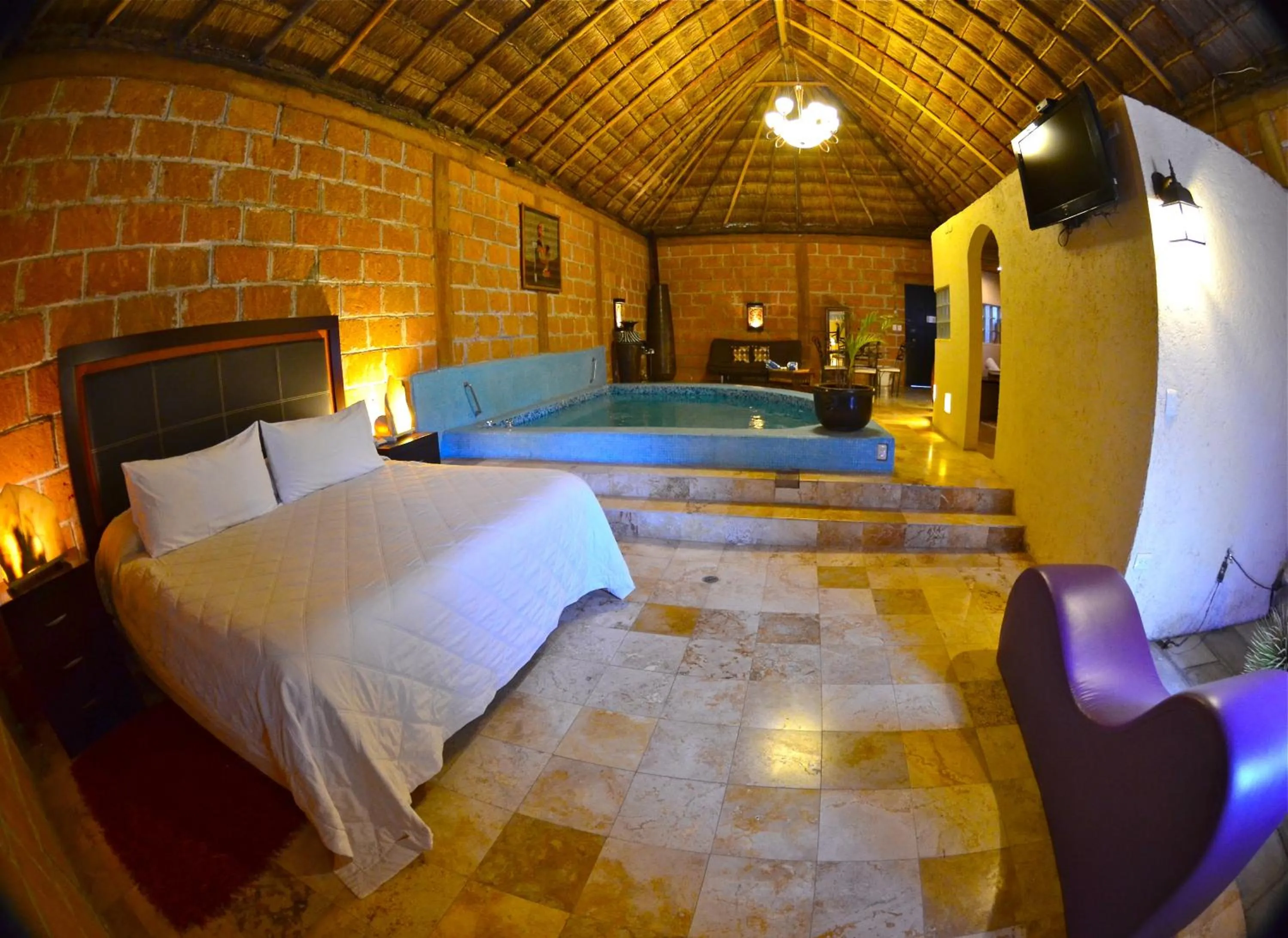 Bed in La Aldea Hotel & Spa