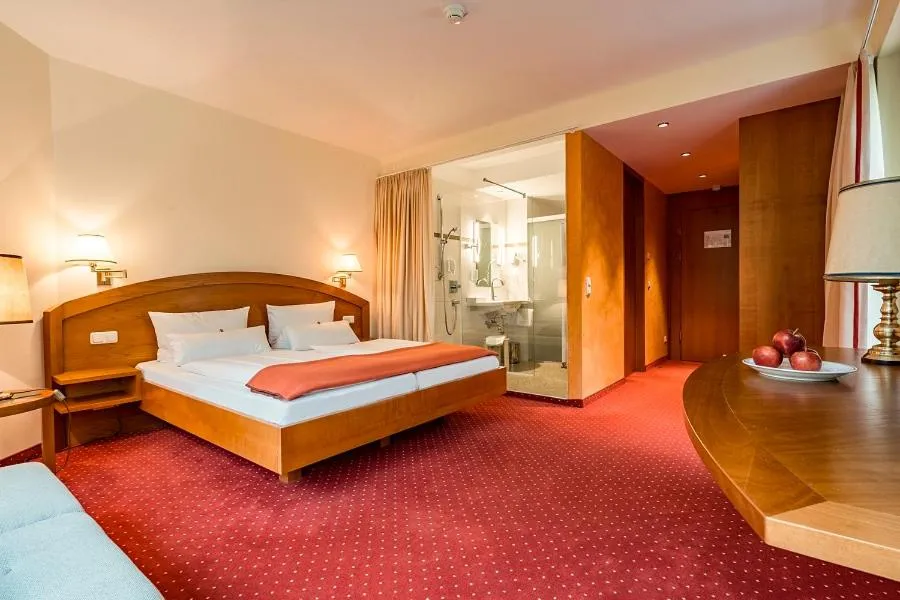 Bed in Hotel Hollweger