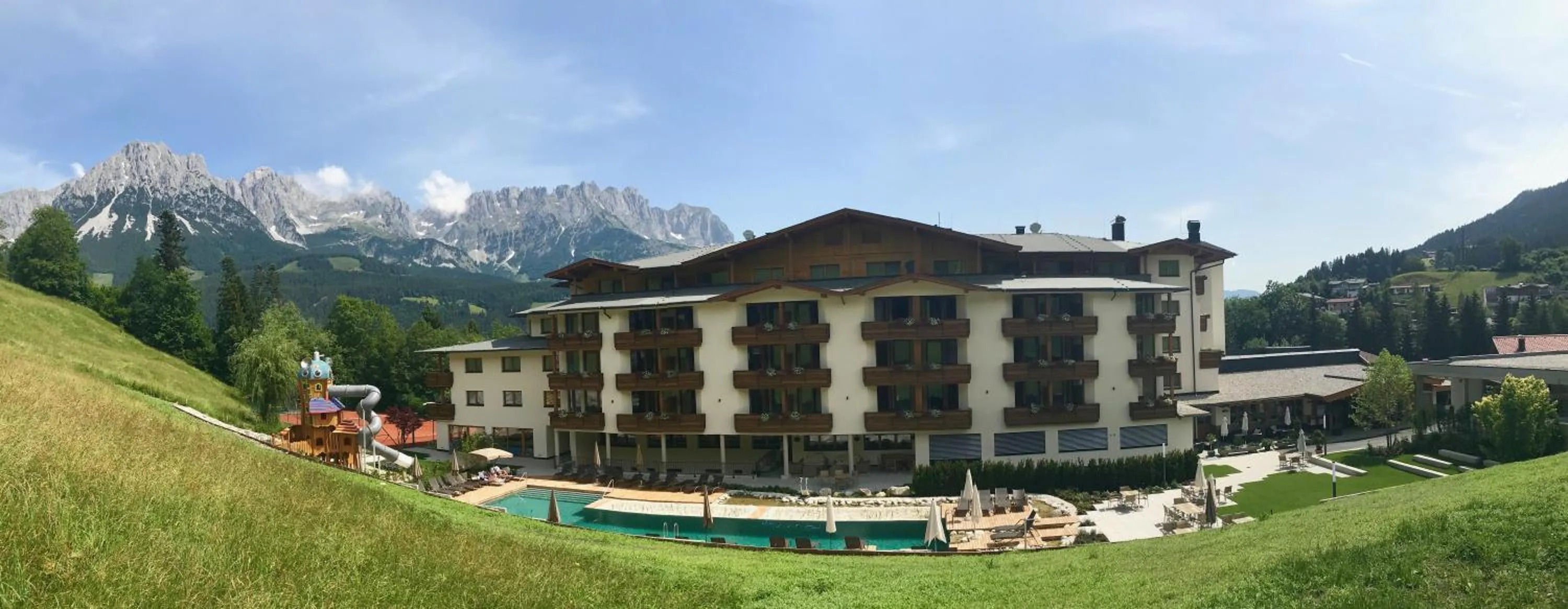 Property building in Familienhotel Christoph