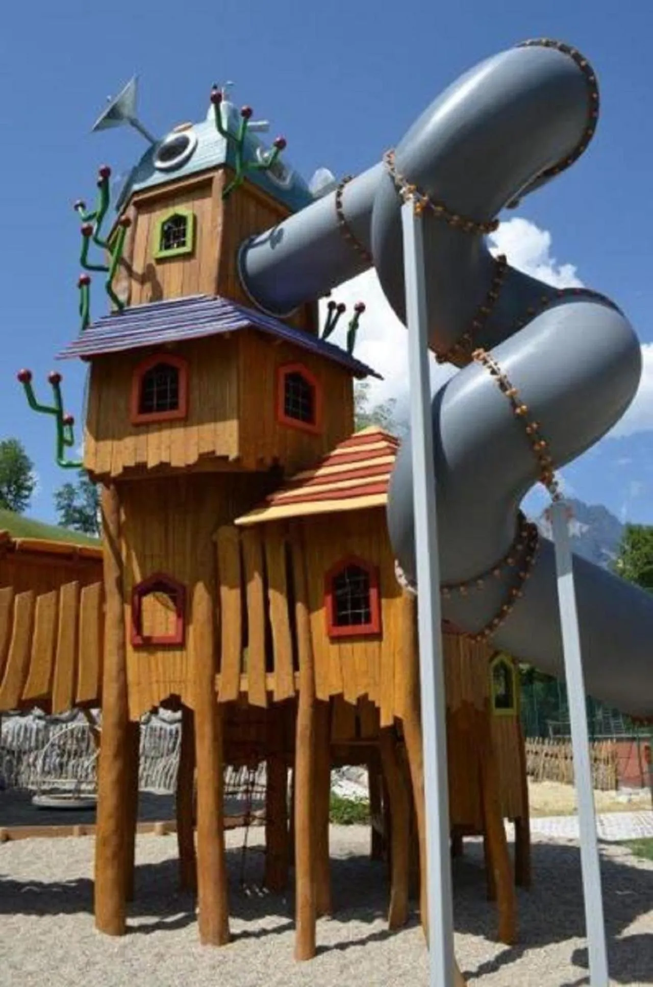Children play ground in Familienhotel Christoph