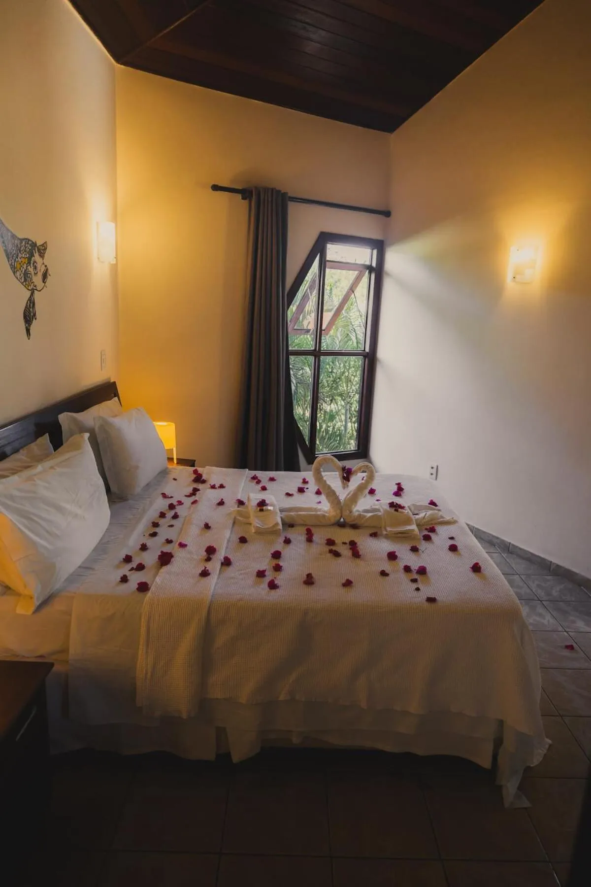 Bedroom, Bed in Pousada Morada dos Ventos