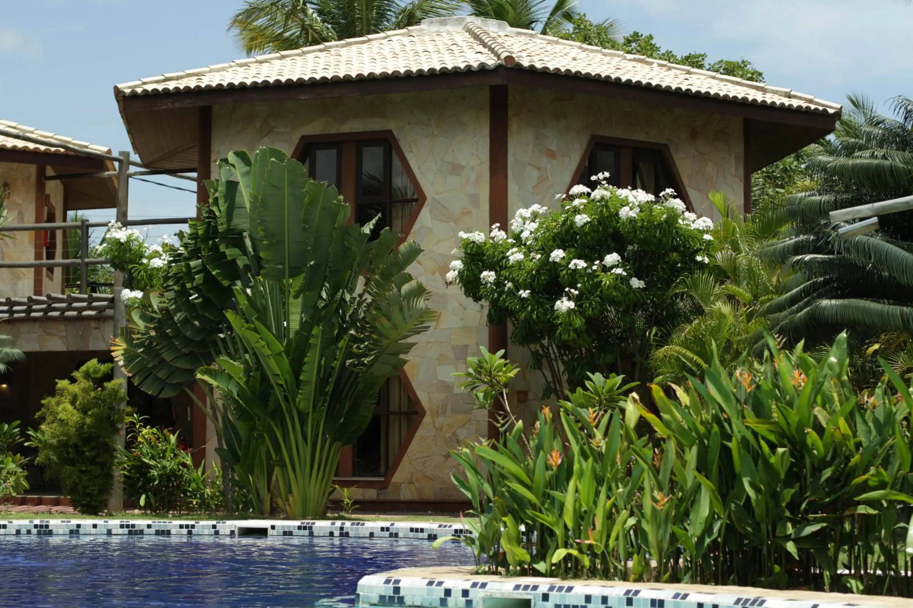 Garden in Pousada Morada dos Ventos