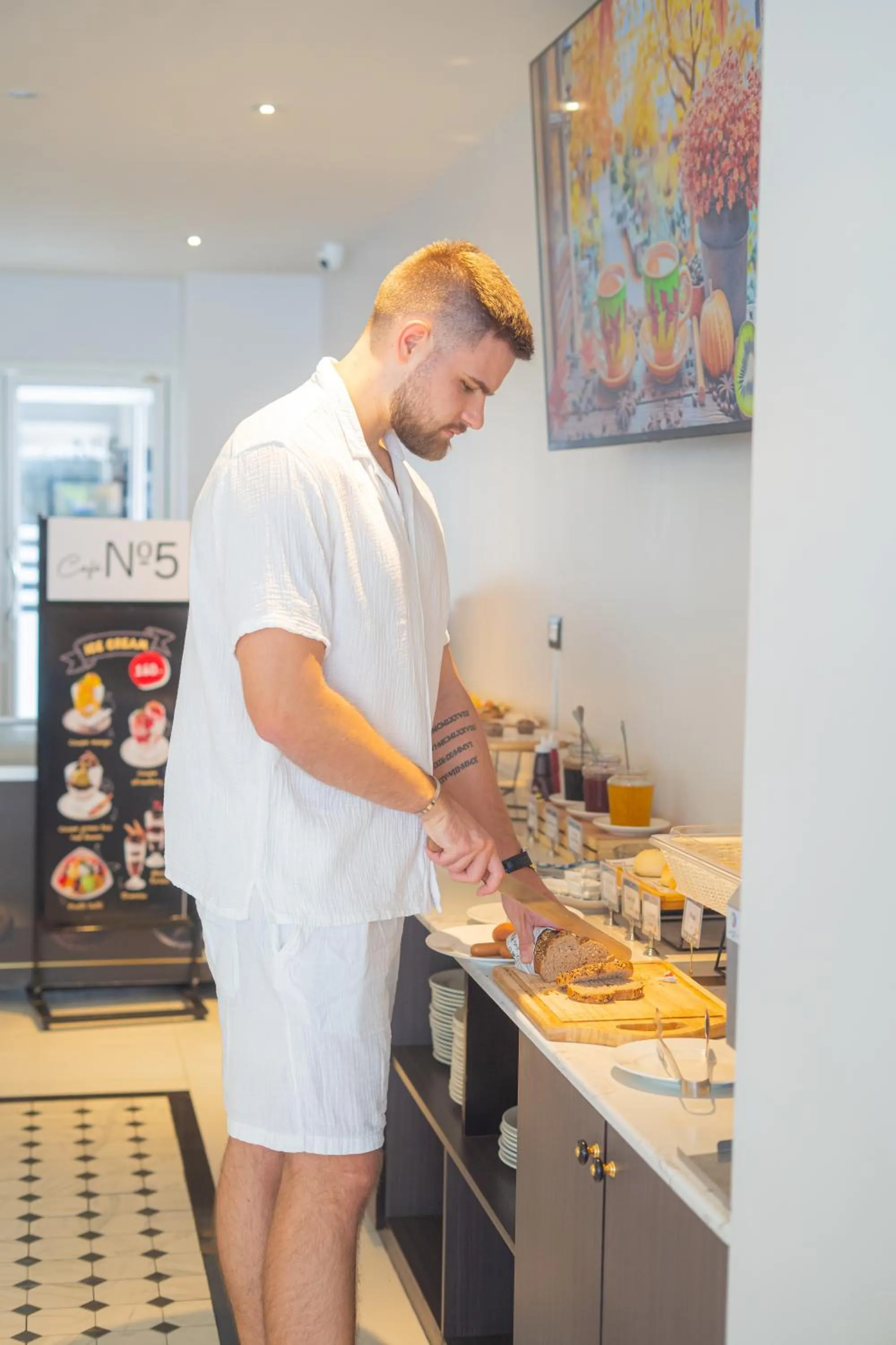 Buffet breakfast in Sirin Exclusive Hotel and Residence