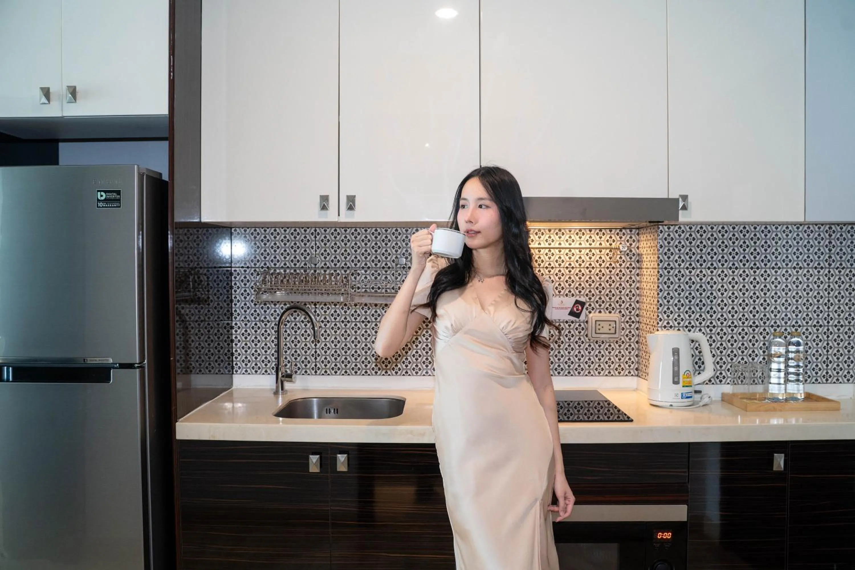 Kitchen or kitchenette in Sirin Exclusive Hotel and Residence