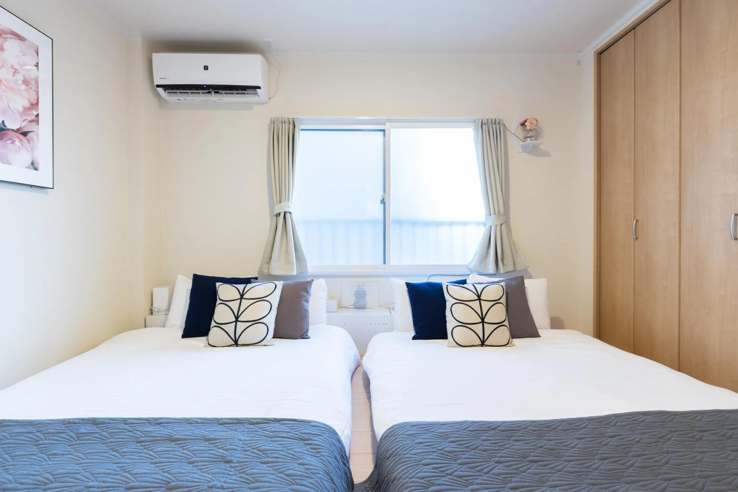 Bed in Sakamoto House