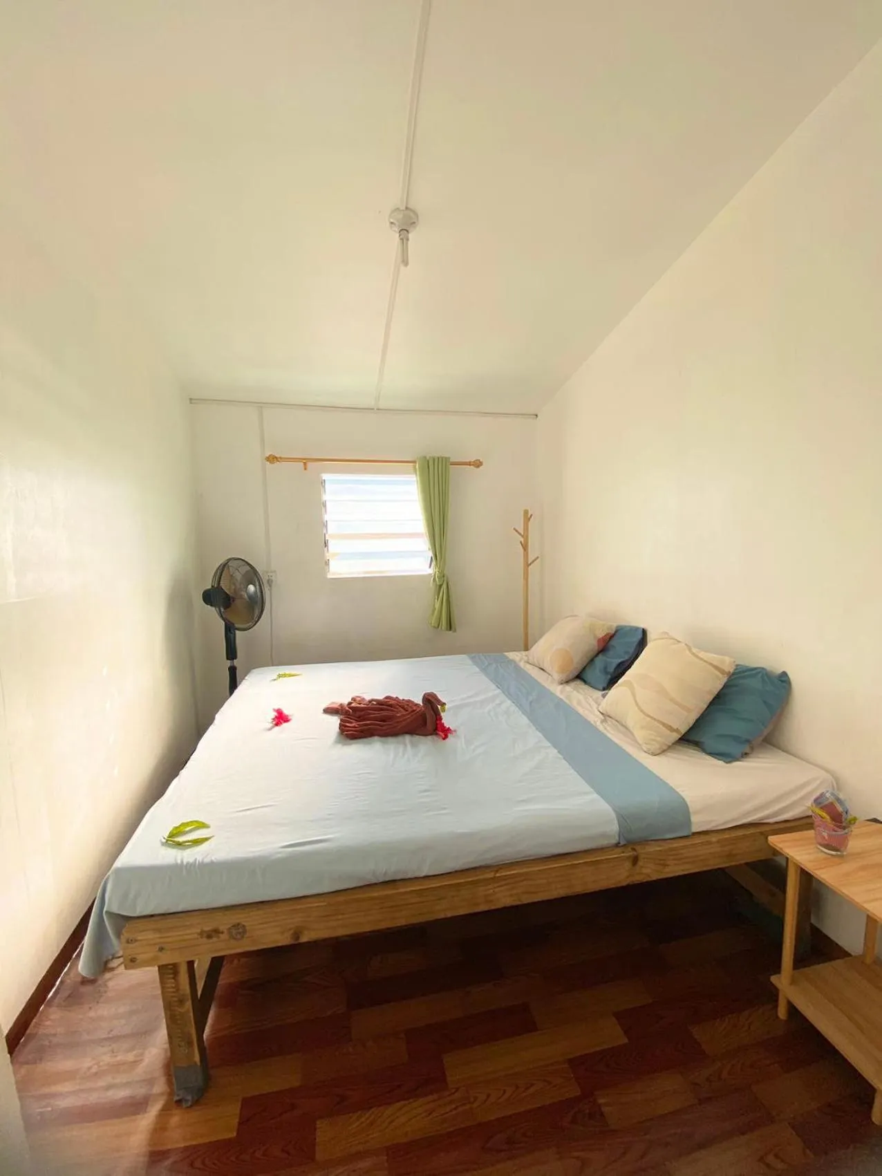 Bed in Room With A View & Apartment Style