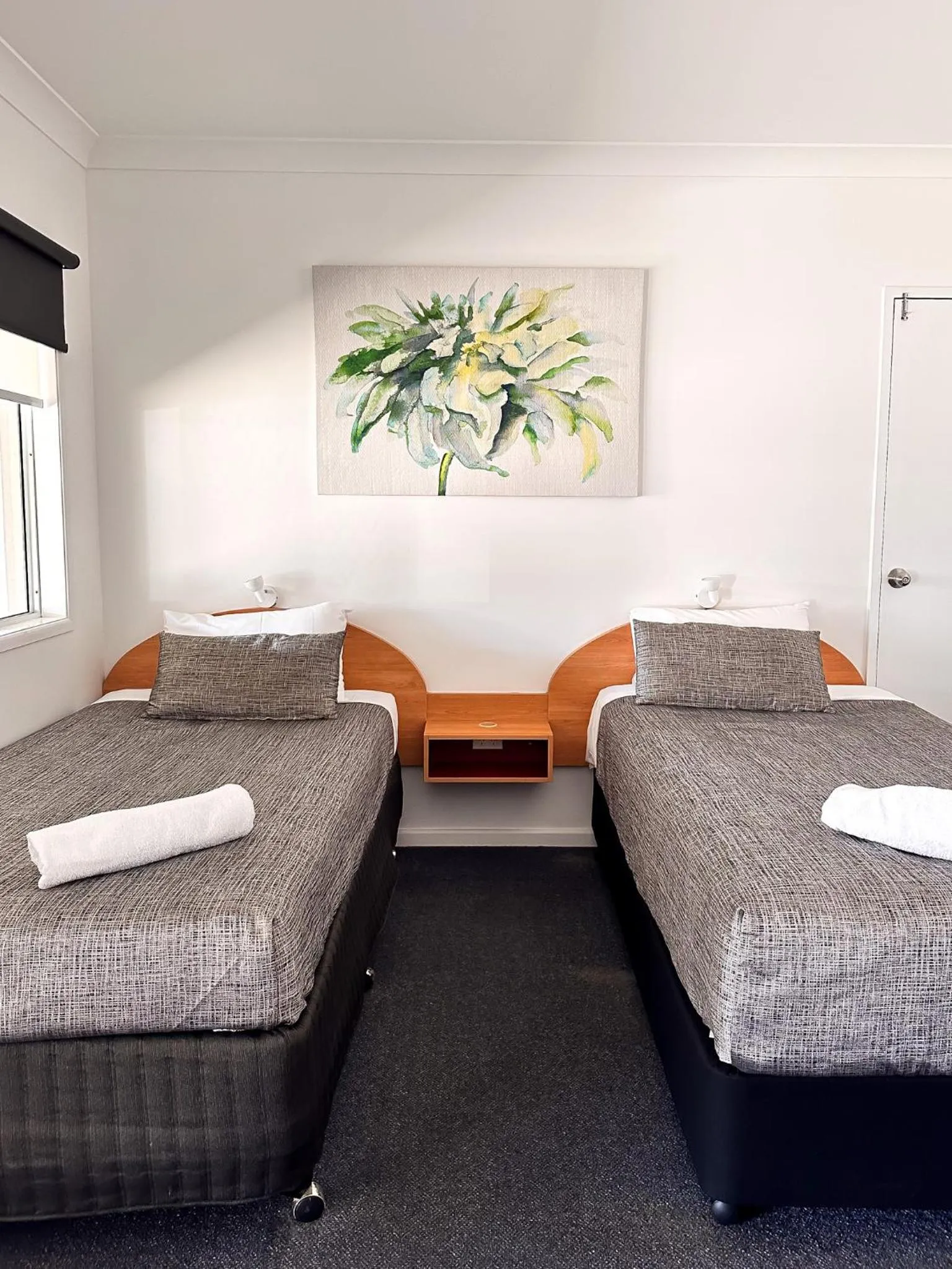 Bed in Boulevard Lodge Bundaberg