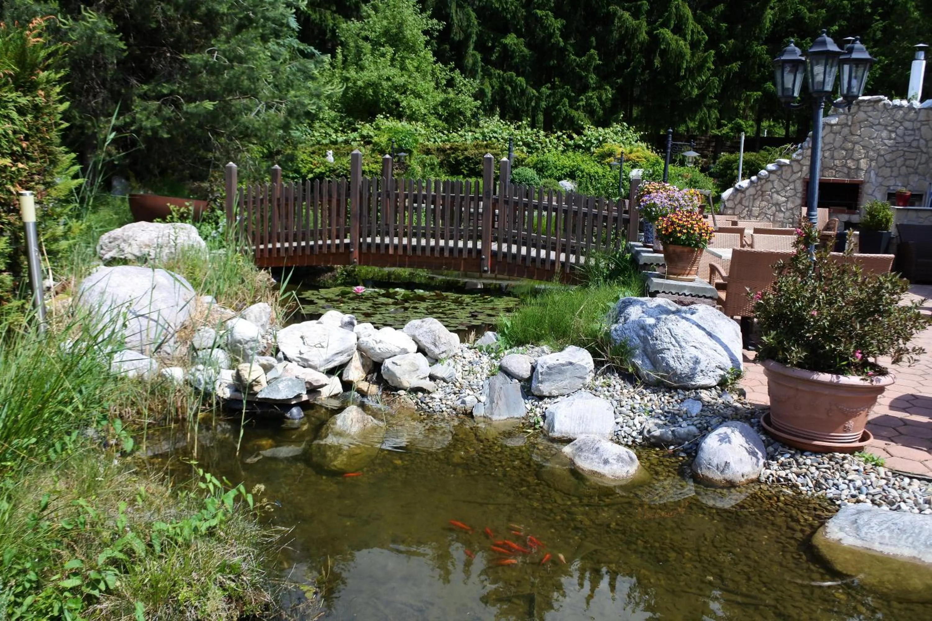Garden in Hotel Kärntnerhof & Suiten 3-Stern Superior